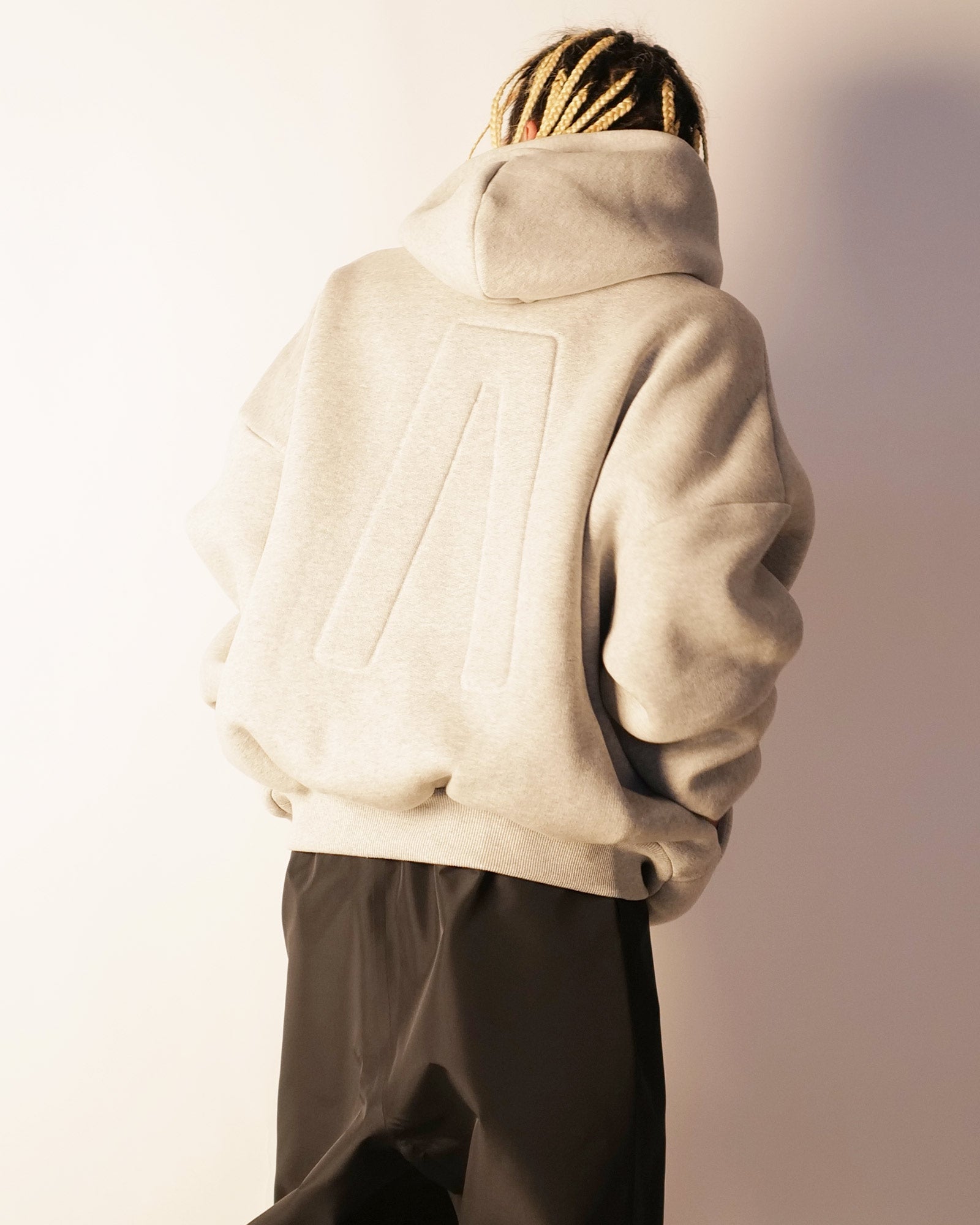 FEAR OF GOD・Fear Of got -  ATHLETIC HALFZIP HOODIE / GREY