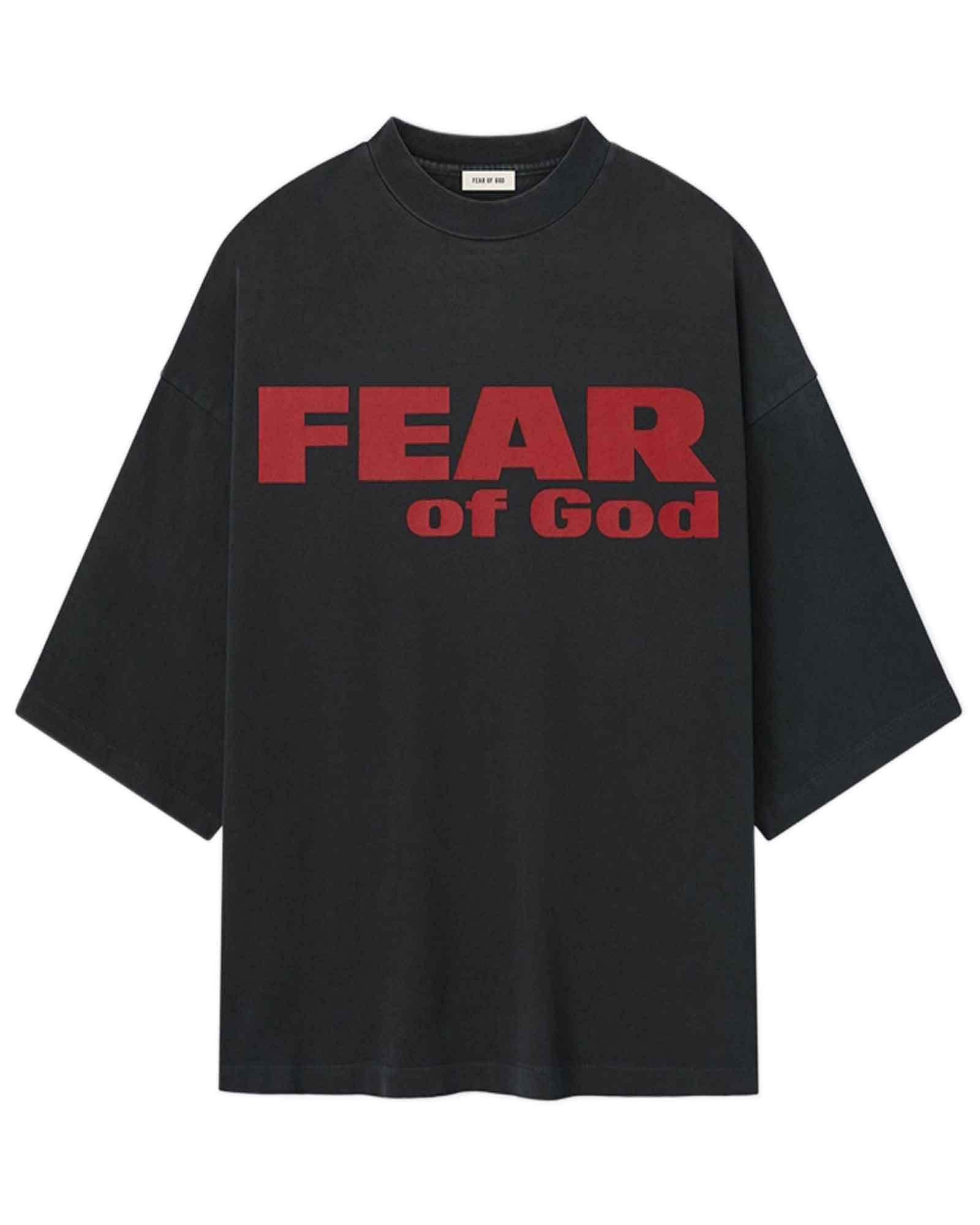 FEAR OF GOD・フィア オブ ゴット - Tシャツ・カットソー RELAXED "FEAR IS GONE" TEE / BLACK