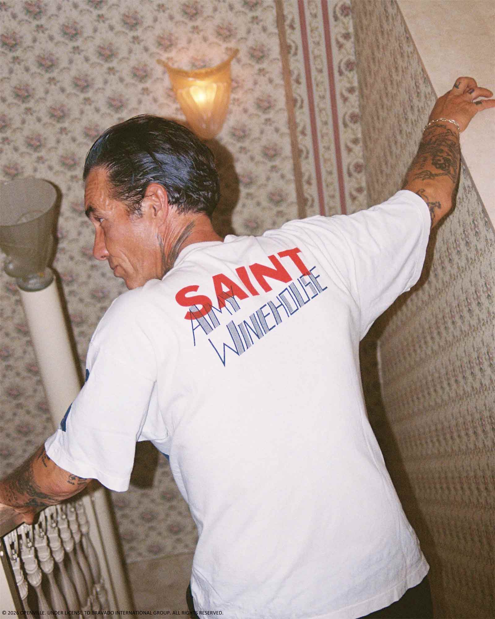 ©SAINT M××××××・セントマイケル - Tシャツ・カットソー AMY_SS T-SHIRT/BACK TO BLK / WHITE