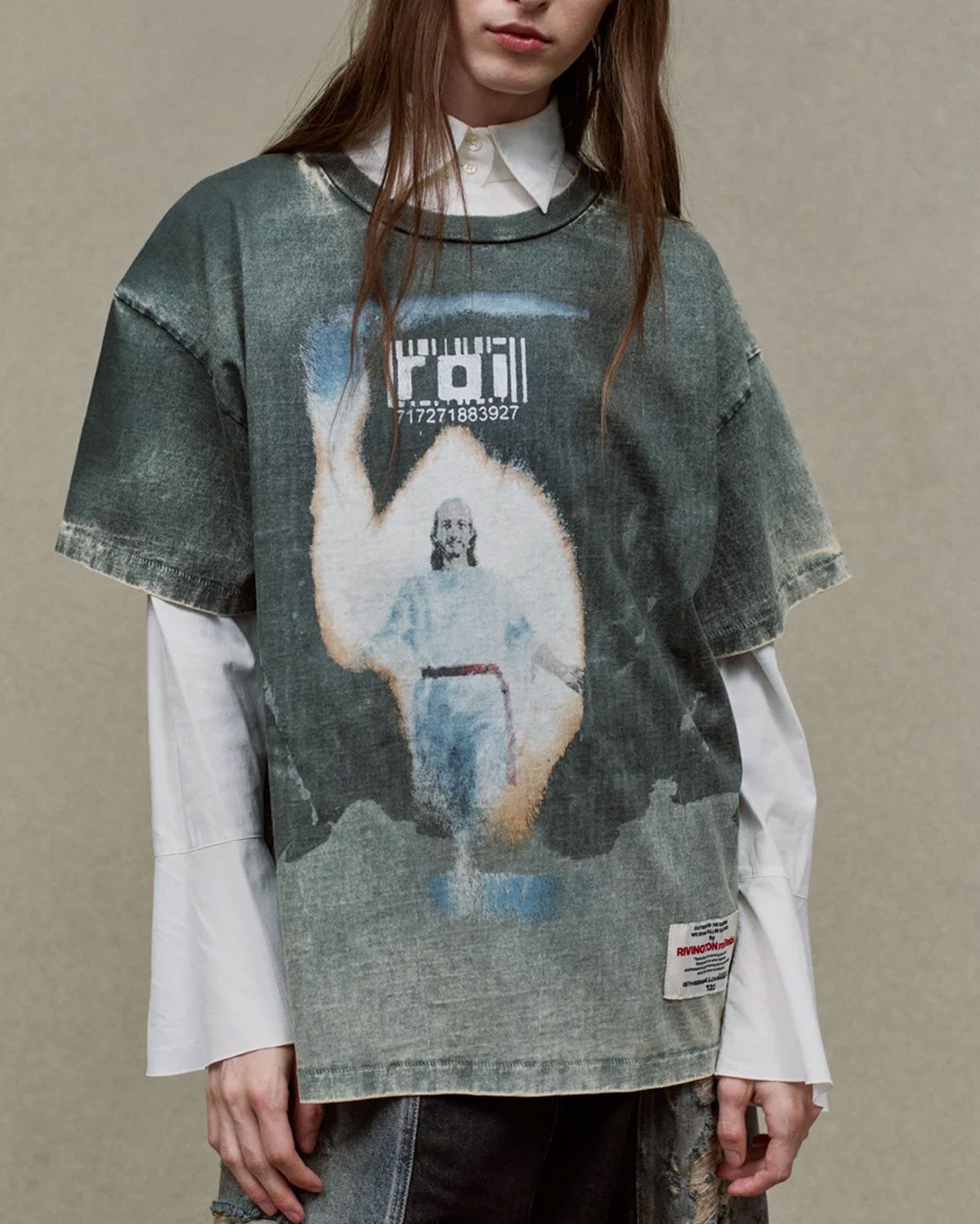 SKU'D APPARITION TYLER TEE / BLACK