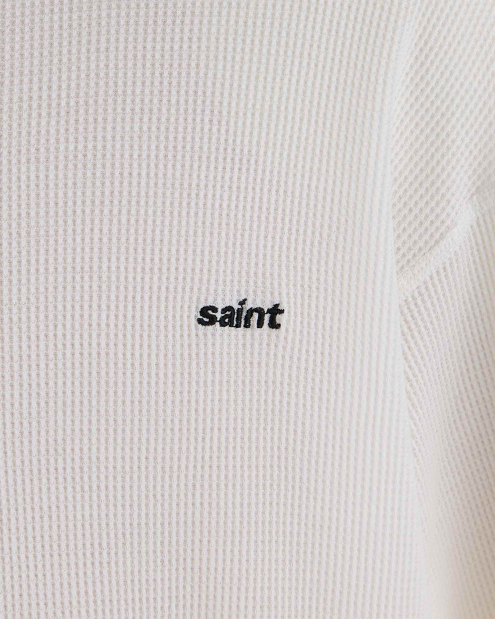 ©SAINT M××××××・セントマイケル - L/S Tシャツ THARMAL SHIRT/THARMAL / WHITE