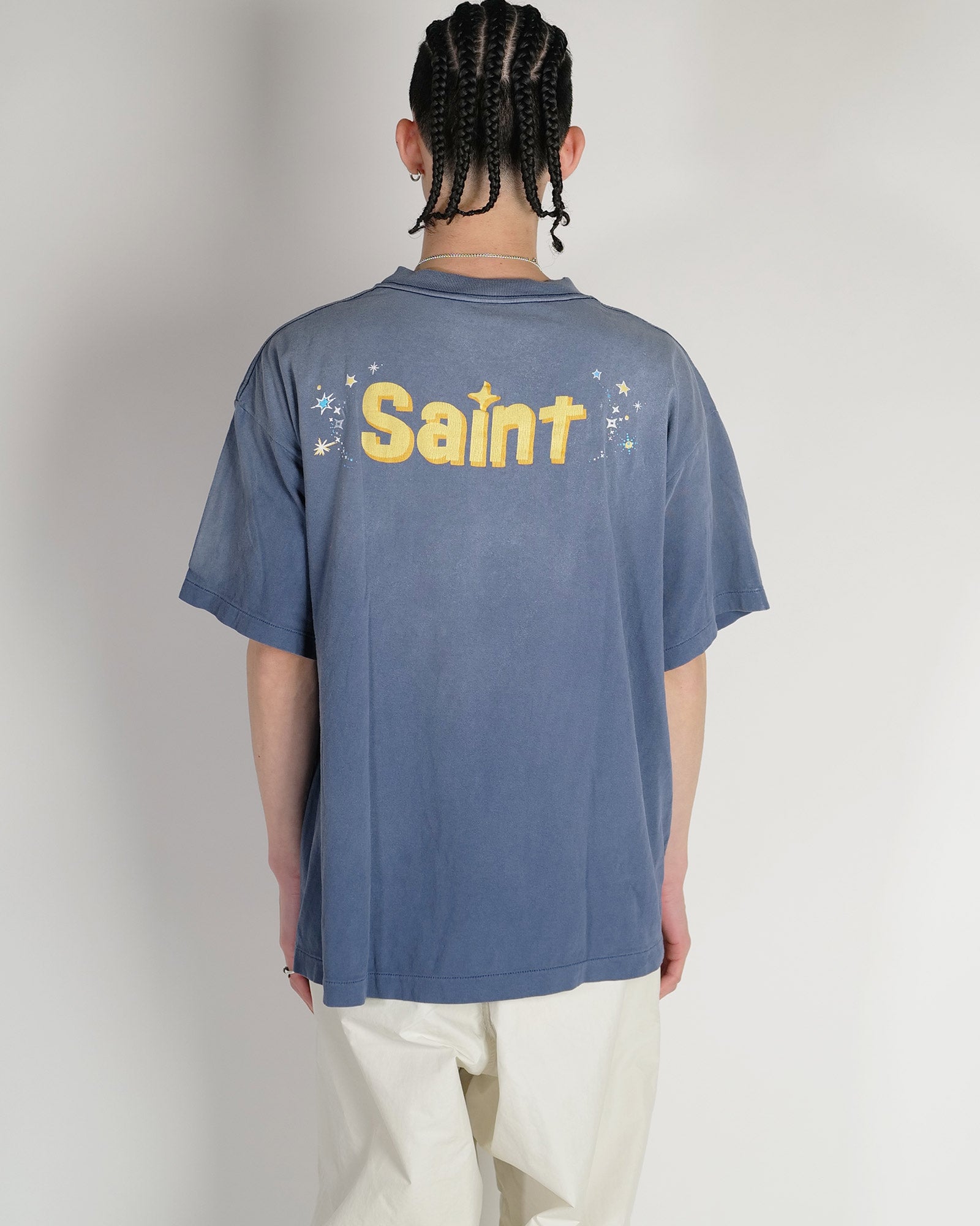 ©SAINT M××××××・セントマイケル - Tシャツ・カットソー DSN_SS T-SHIRT/TINKER BELL / NAVY