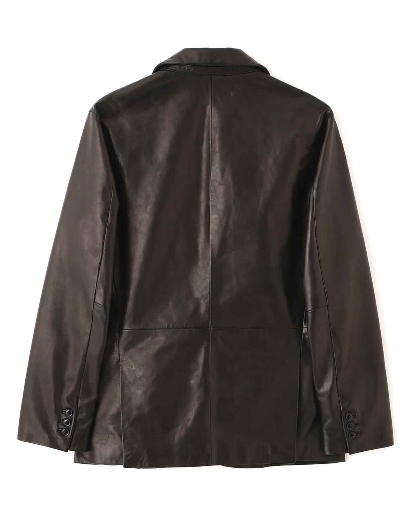 Schott・ショット -  LEATHER TAILORED JACKET / BLACK
