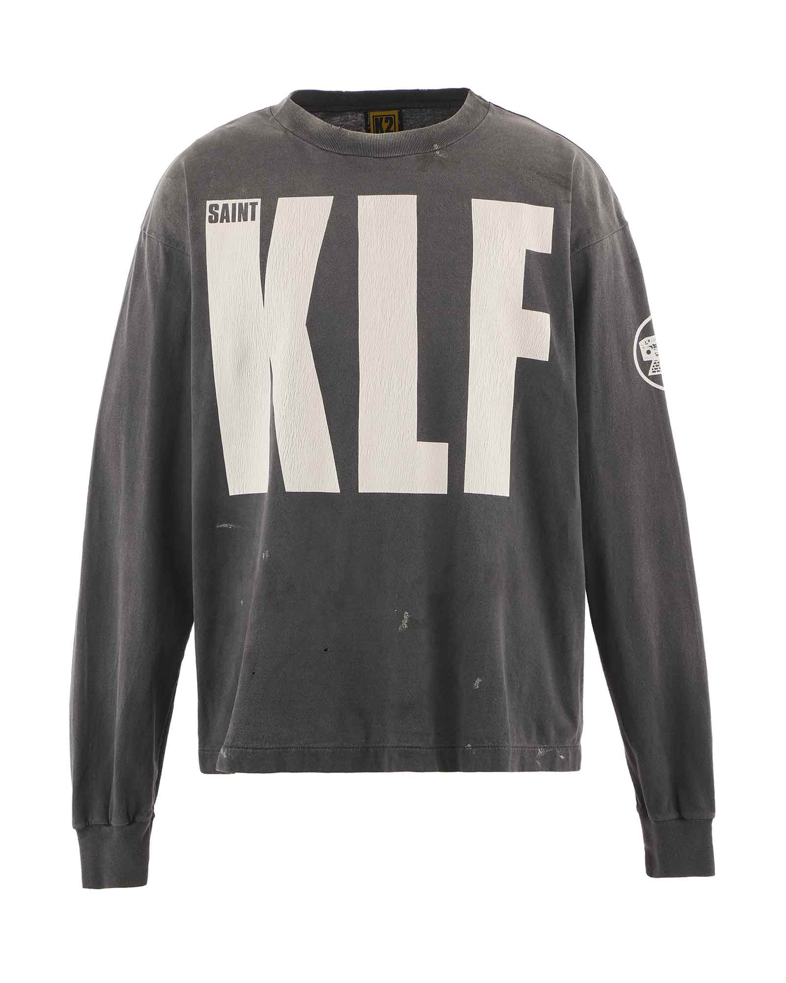 KLF_LS TEE/WHITE KLF / BLACK