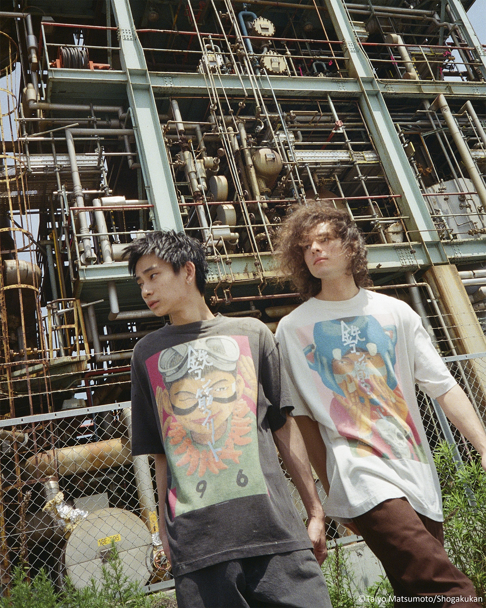 ©SAINT M××××××・セントマイケル - Tシャツ・カットソー 鉄コン筋クリート_SS T-SHIRT/SHIRO / WHITE