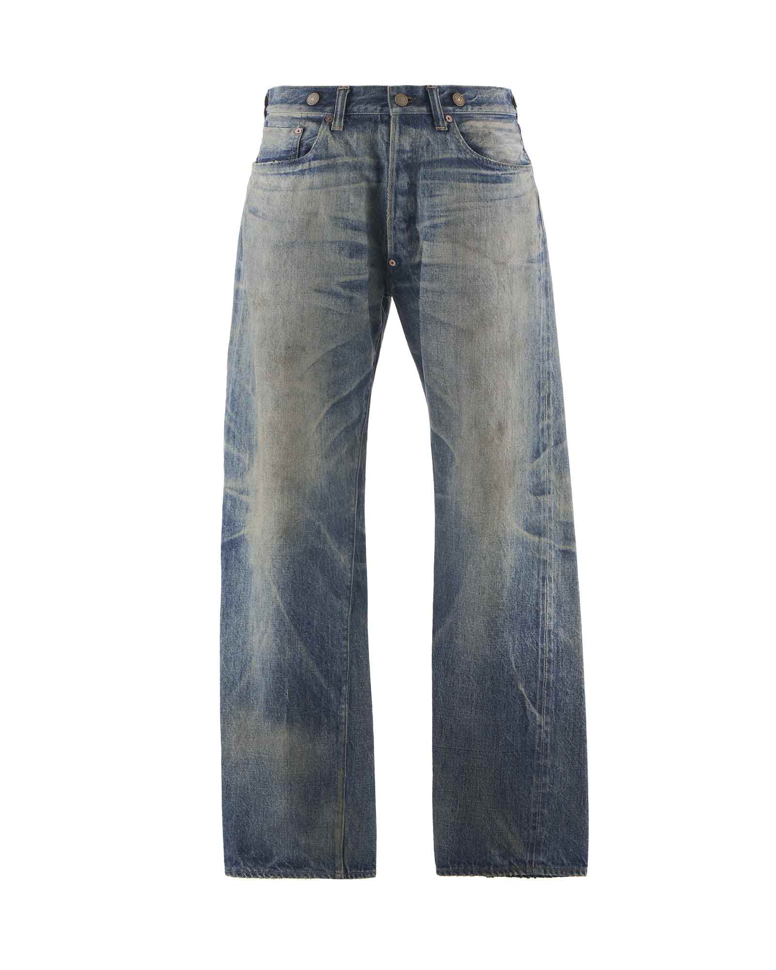 BB_DENIM PNT/5PKTS DAMAGE / BLUE