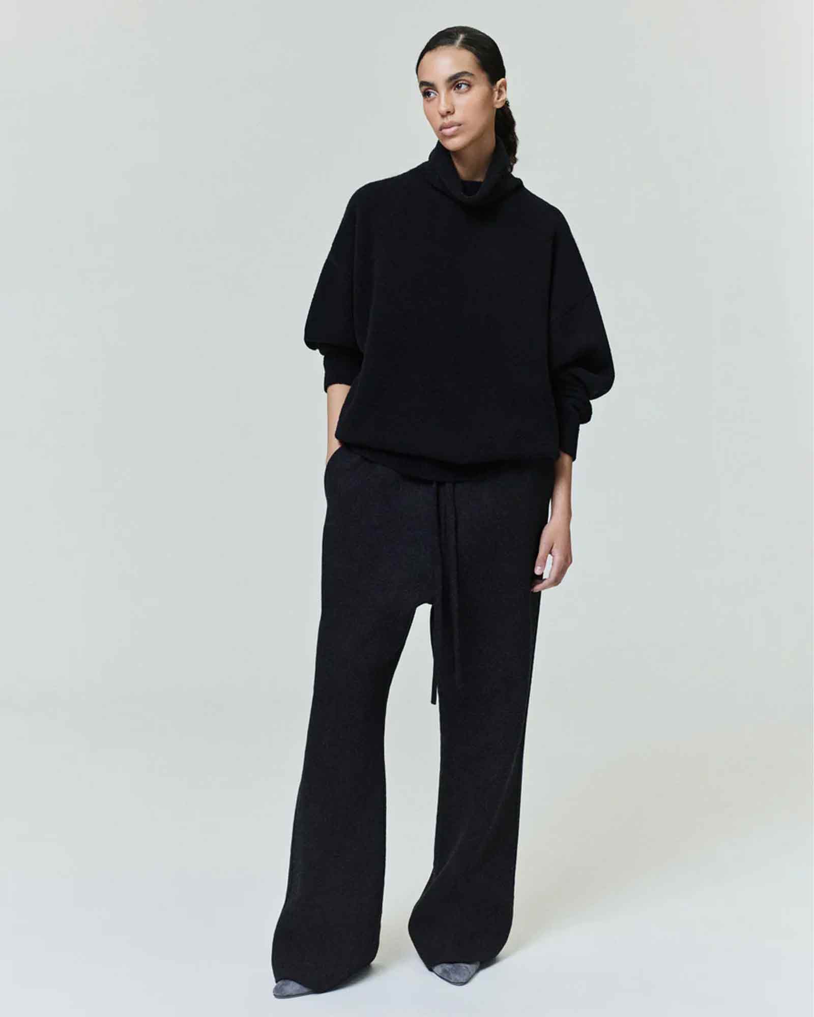 FEAR OF GOD・フィア オブ ゴット - ニット・セーター HIGHNECK SWEATER / BLACK
