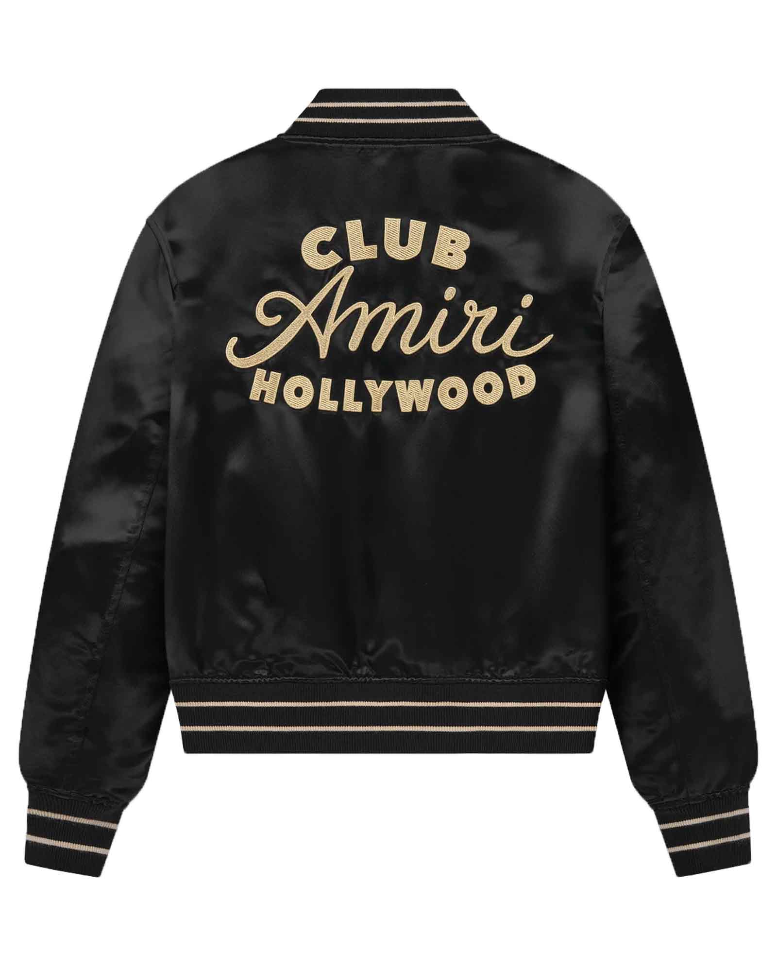 AMIRI・アミリ - ブルゾン CLUB AMIRI BOMBER JACKET / BLACK