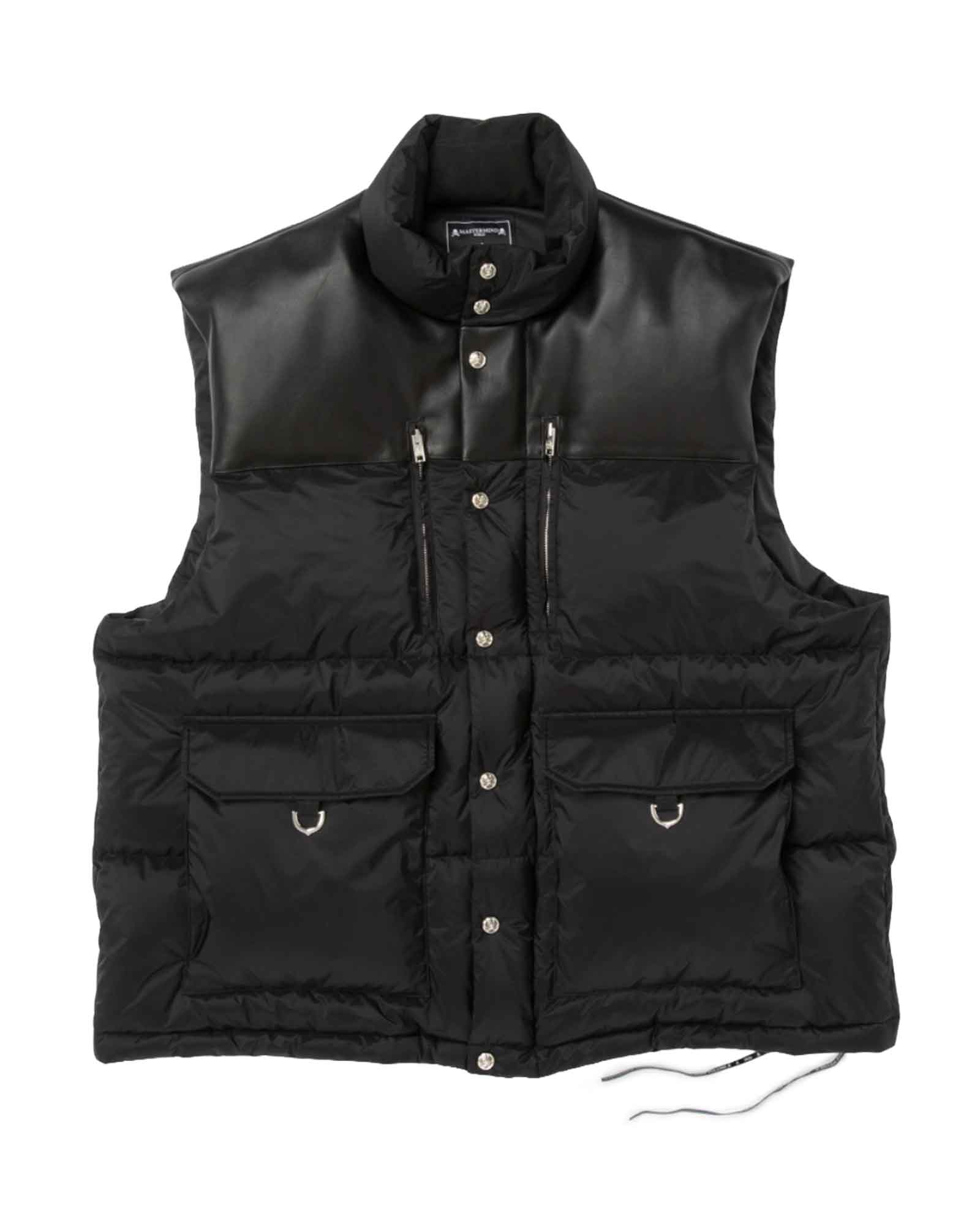 mastermind・マスターマインド - ベスト DOWN VEST / BLACK