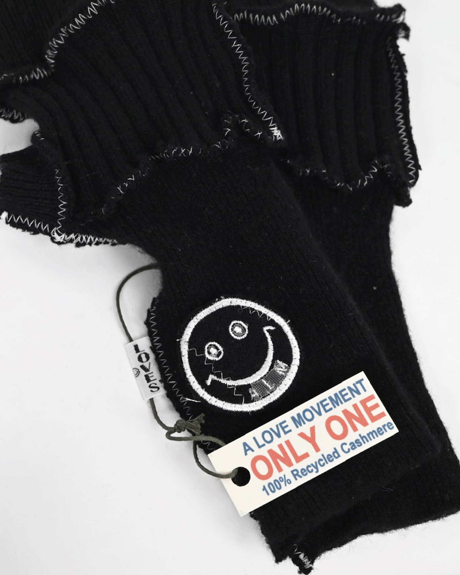 A LOVE MOVEMENT・ア・ラブ・ムーブメント - ファッション小物 CASHMERE GLOVES 13 / BLACK