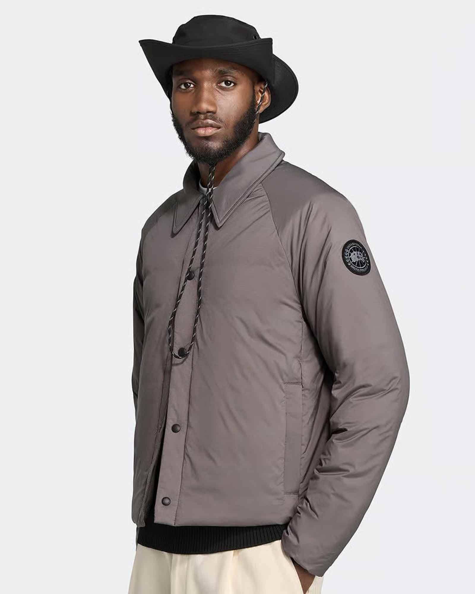 CANADA GOOSE・カナダグース - ジャケット LODGE COACH JACKET BLACK LABEL / COASTAL GREY