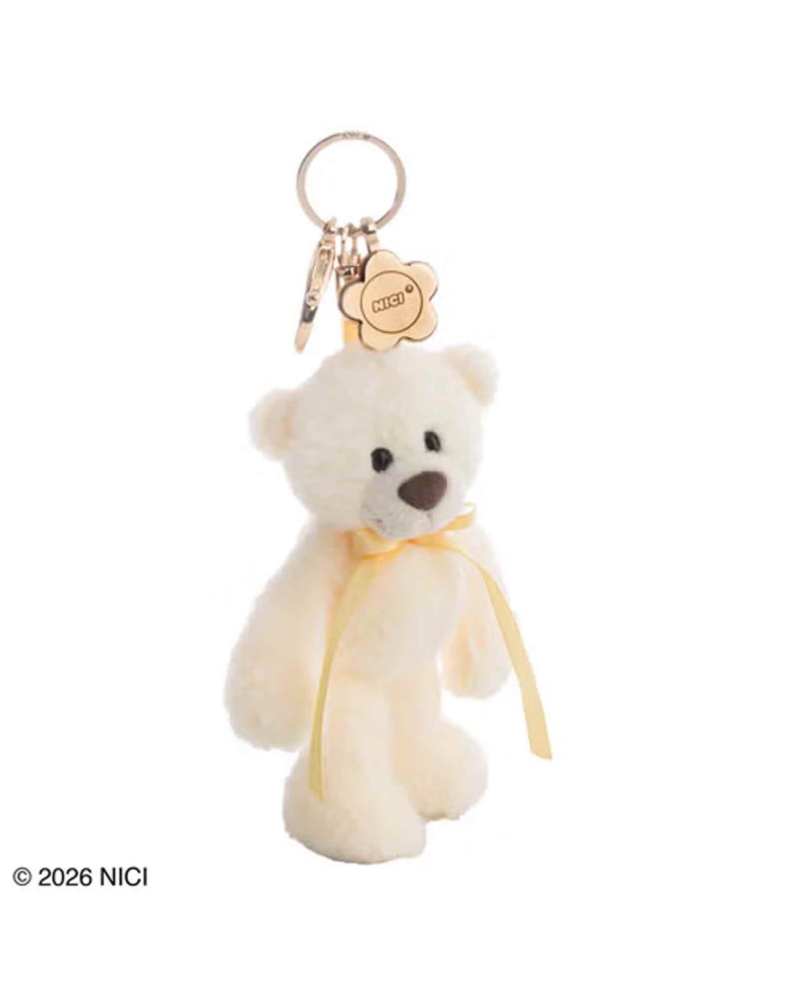 NICI・ニキ - グッズ BB ベアフレンズ 26 ベアイエロー 13cm ヘッダーカード / MULTI