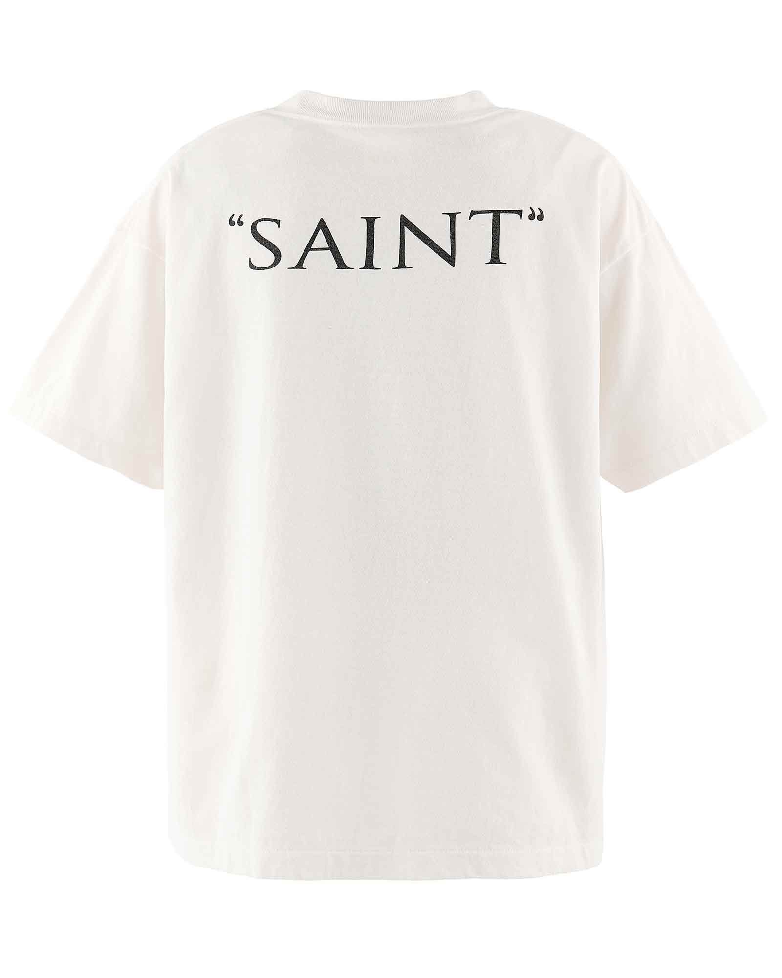 ©SAINT M××××××・saint michael -  CKY_SS T-SHIRT/SAINT / WHITE