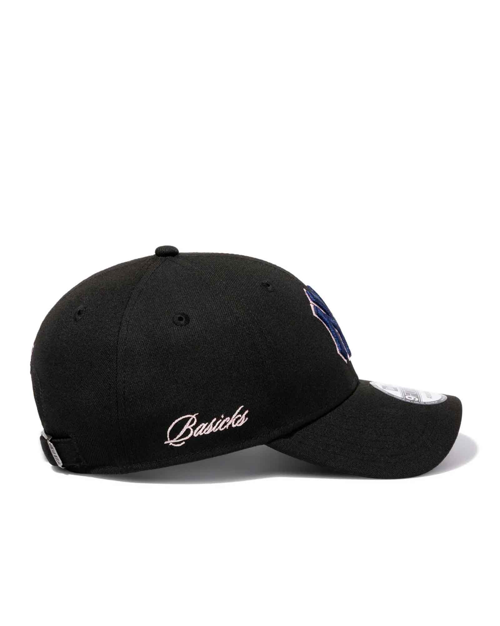 BASICKS・ベイシックス - キャップ 9FORTY TM NEW YORK YANKEES CAP / BLACK×NAVY×PINK