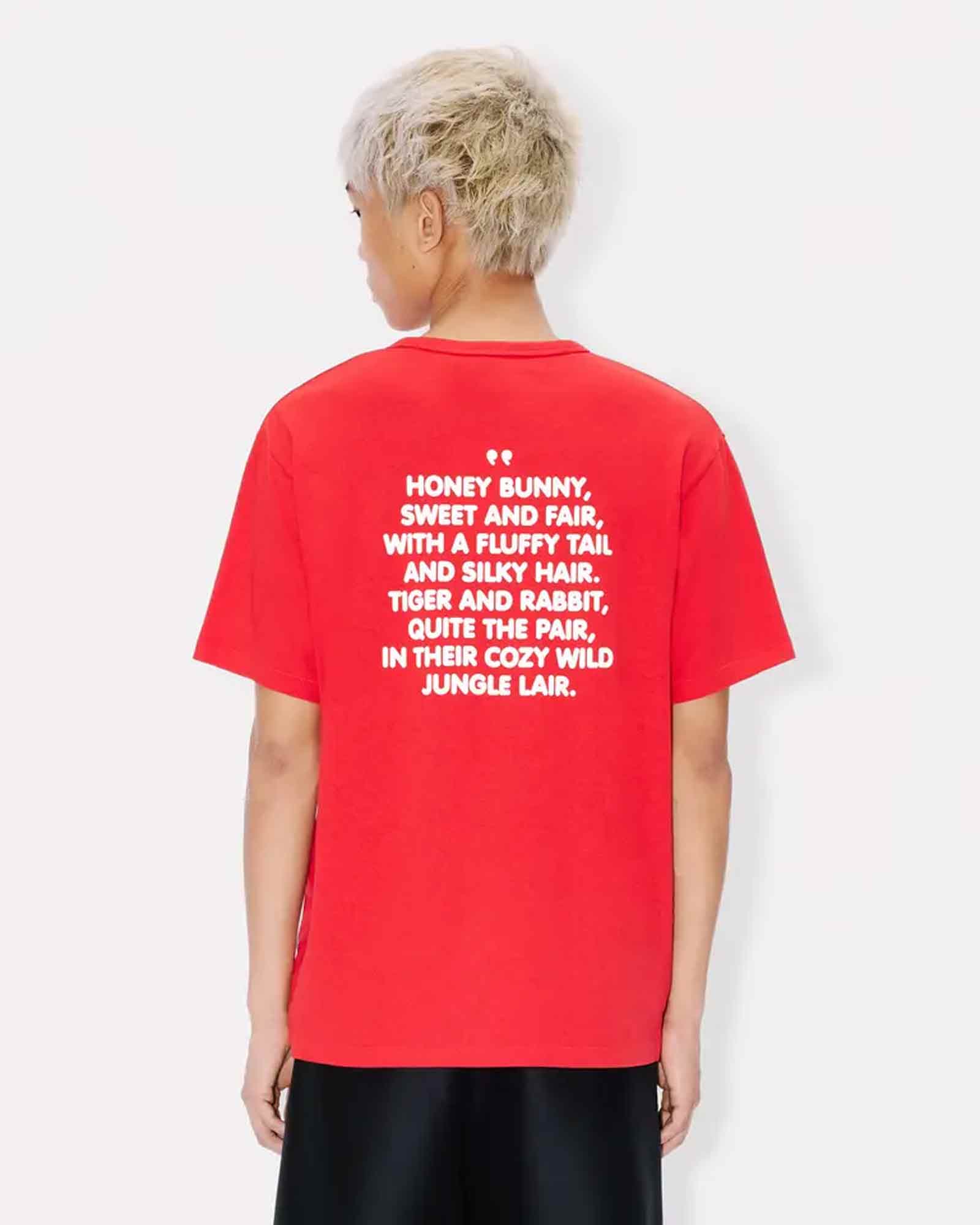 KENZO・Kenzo -  KENZO CARTOON CLASSIC T-SHIRT / CHERRY