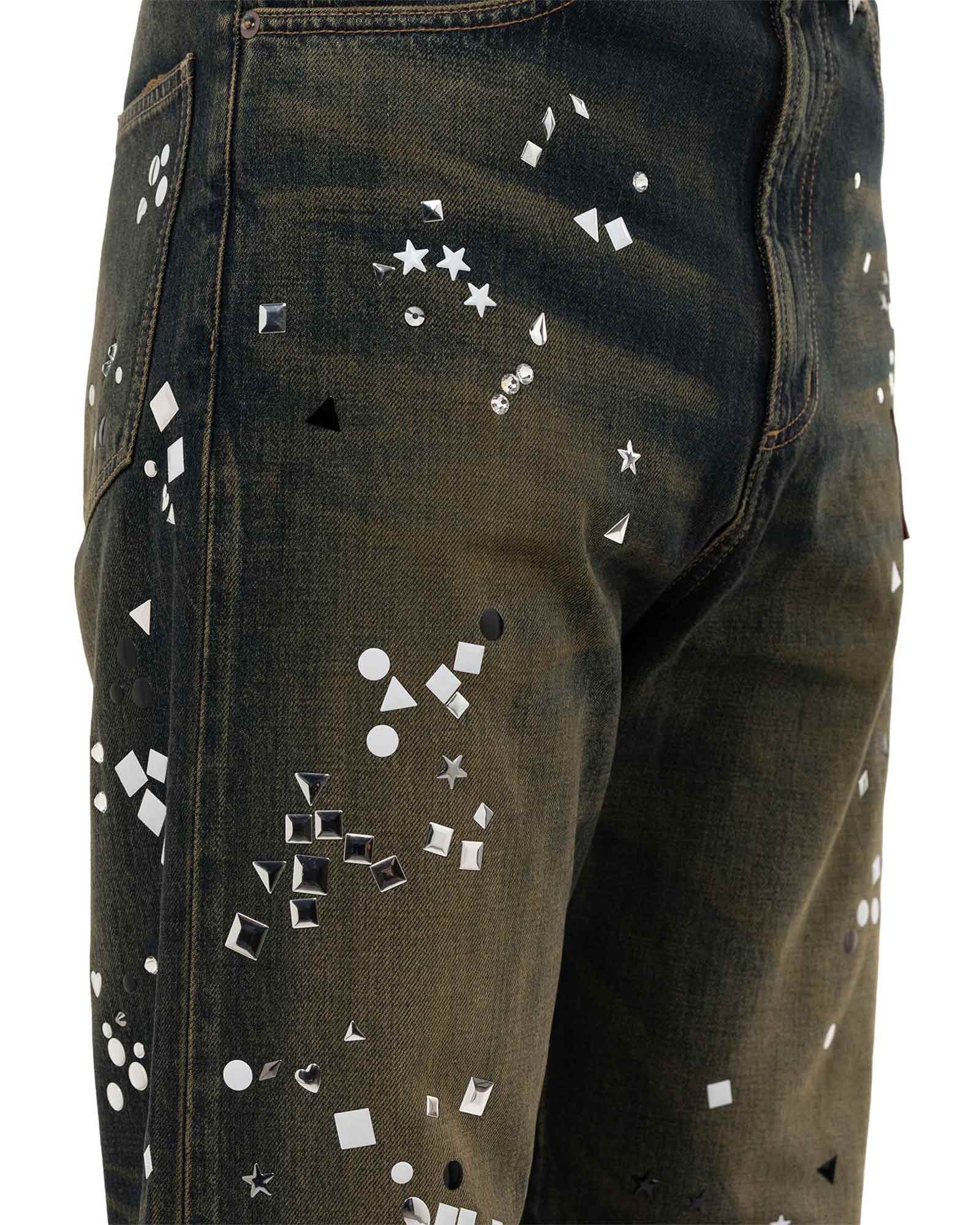 MIHARA YASUHIRO・Yasuhiro Mihara -  EMBELLISHED JEANS / INDIGO