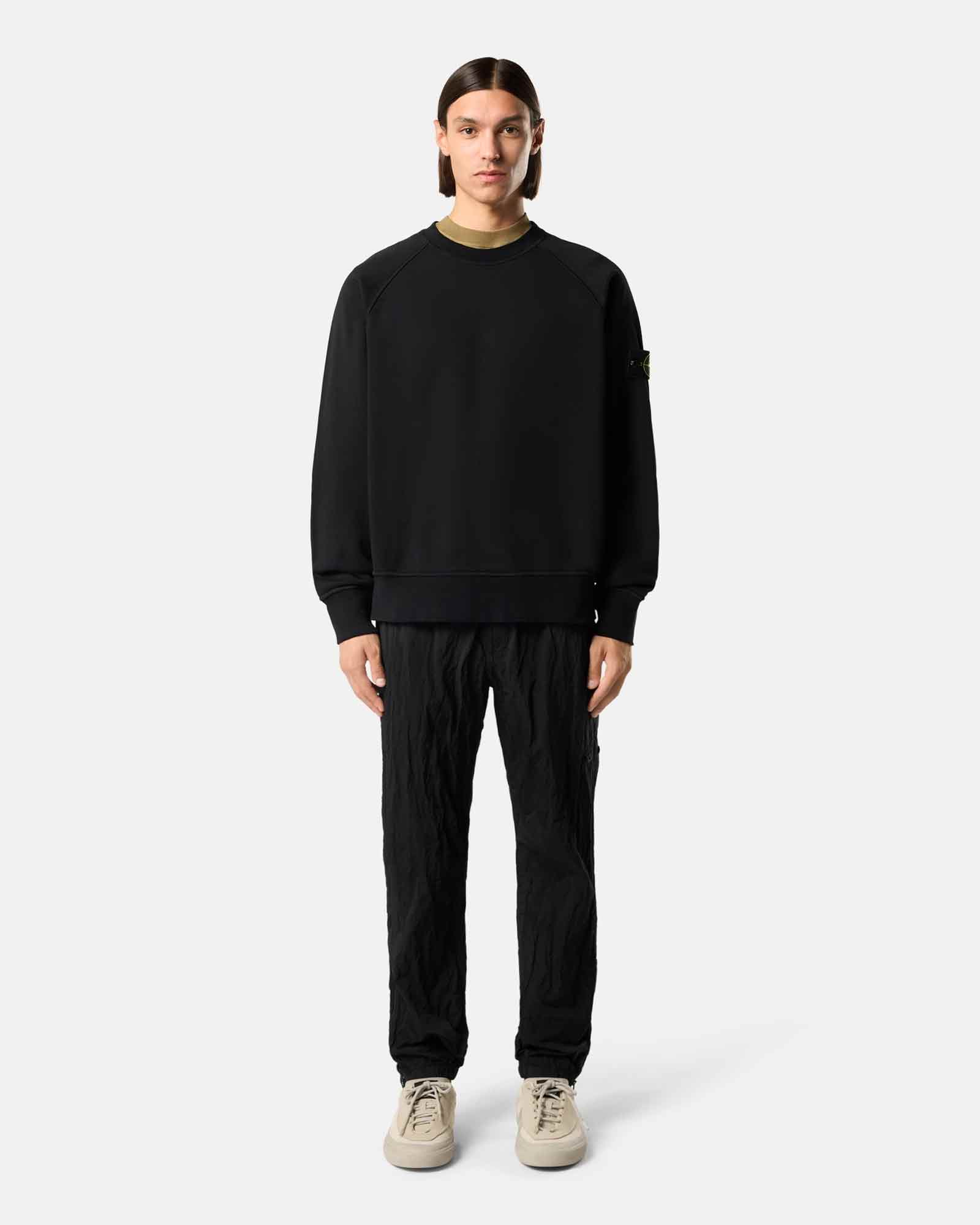 STONE ISLAND・ストーンアイランド - スウェット "SWEATSHIRT 26AW-6100008" / BLACK