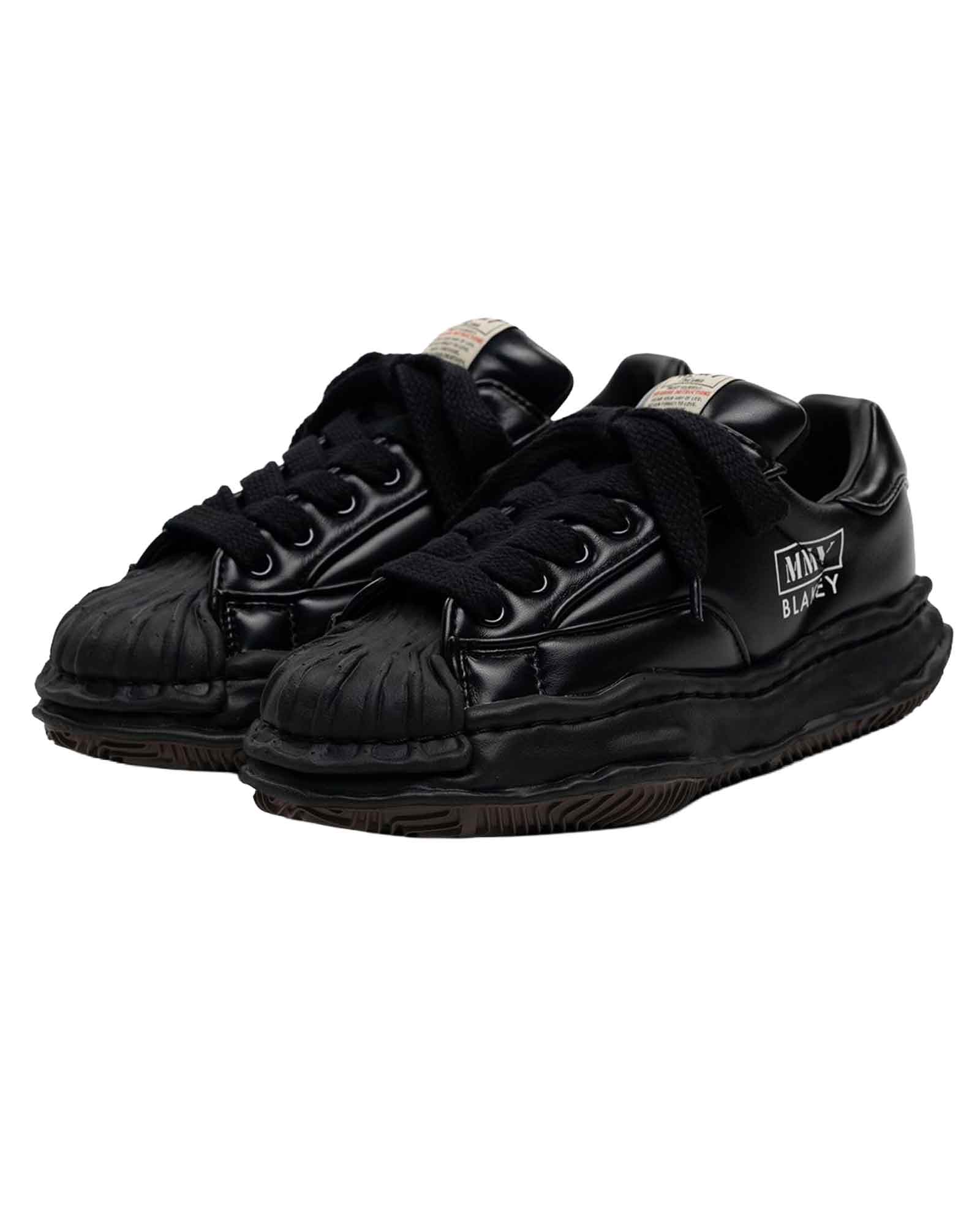 MIHARA YASUHIRO・ミハラヤスヒロ - ローカットスニーカー BLAKEY PUFFER LOW-TOP SNEAKERS / BLK/BLK