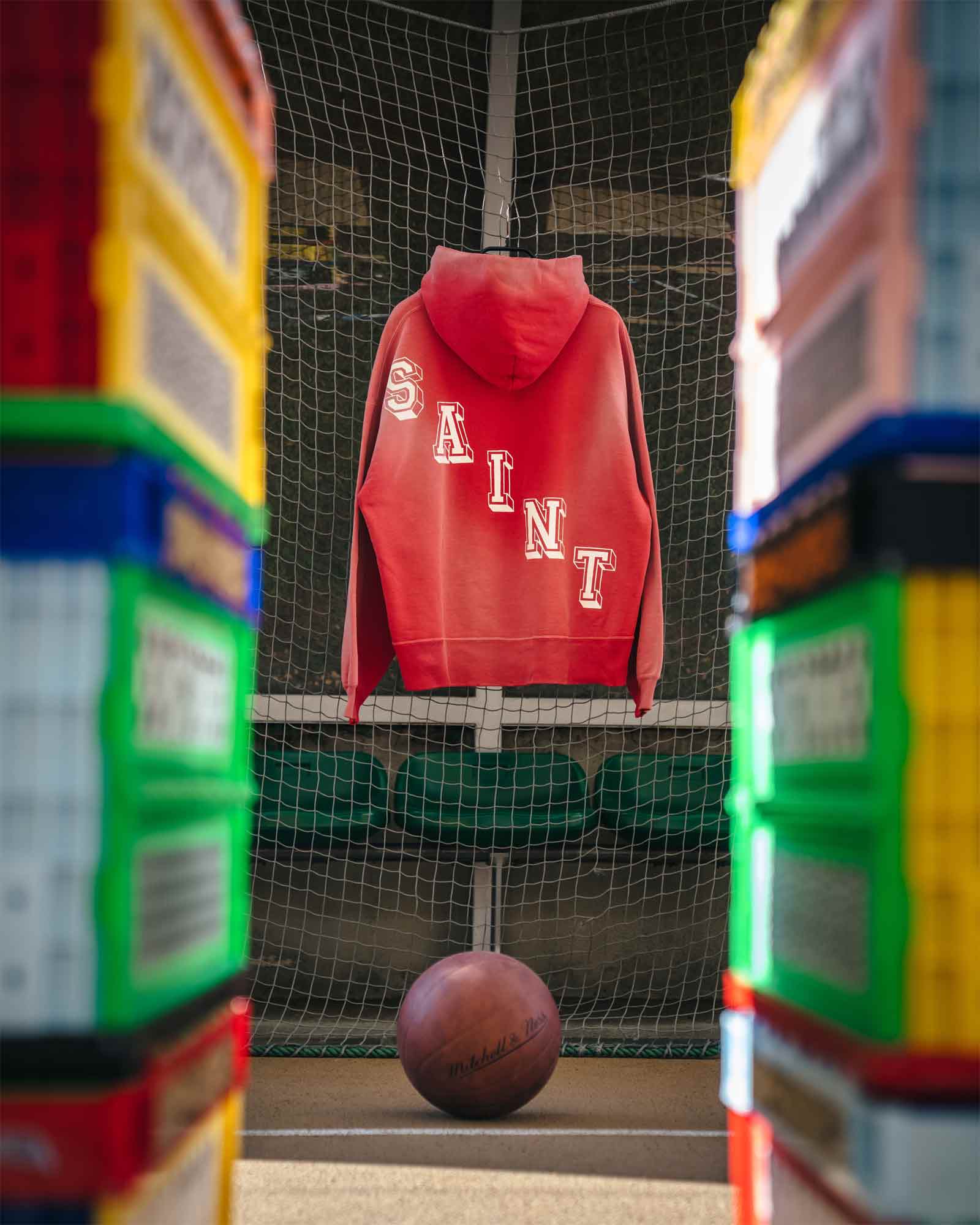 ©SAINT M××××××・セントマイケル - パーカー・フーディ HOODIE/BABY MICHAEL / RED