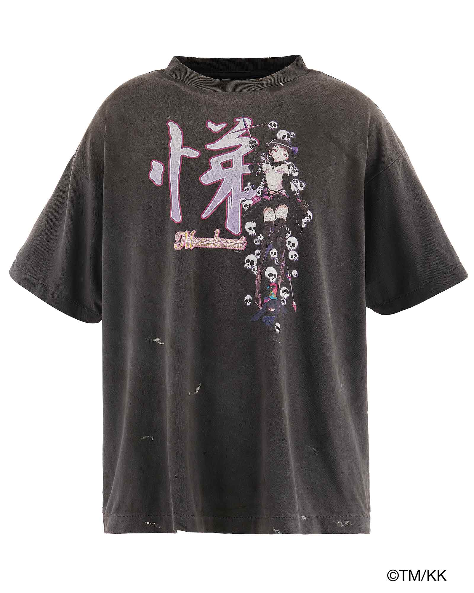 mononoke・made・モノノケメイド -  SS T-SHIRT/悌 / BLACK