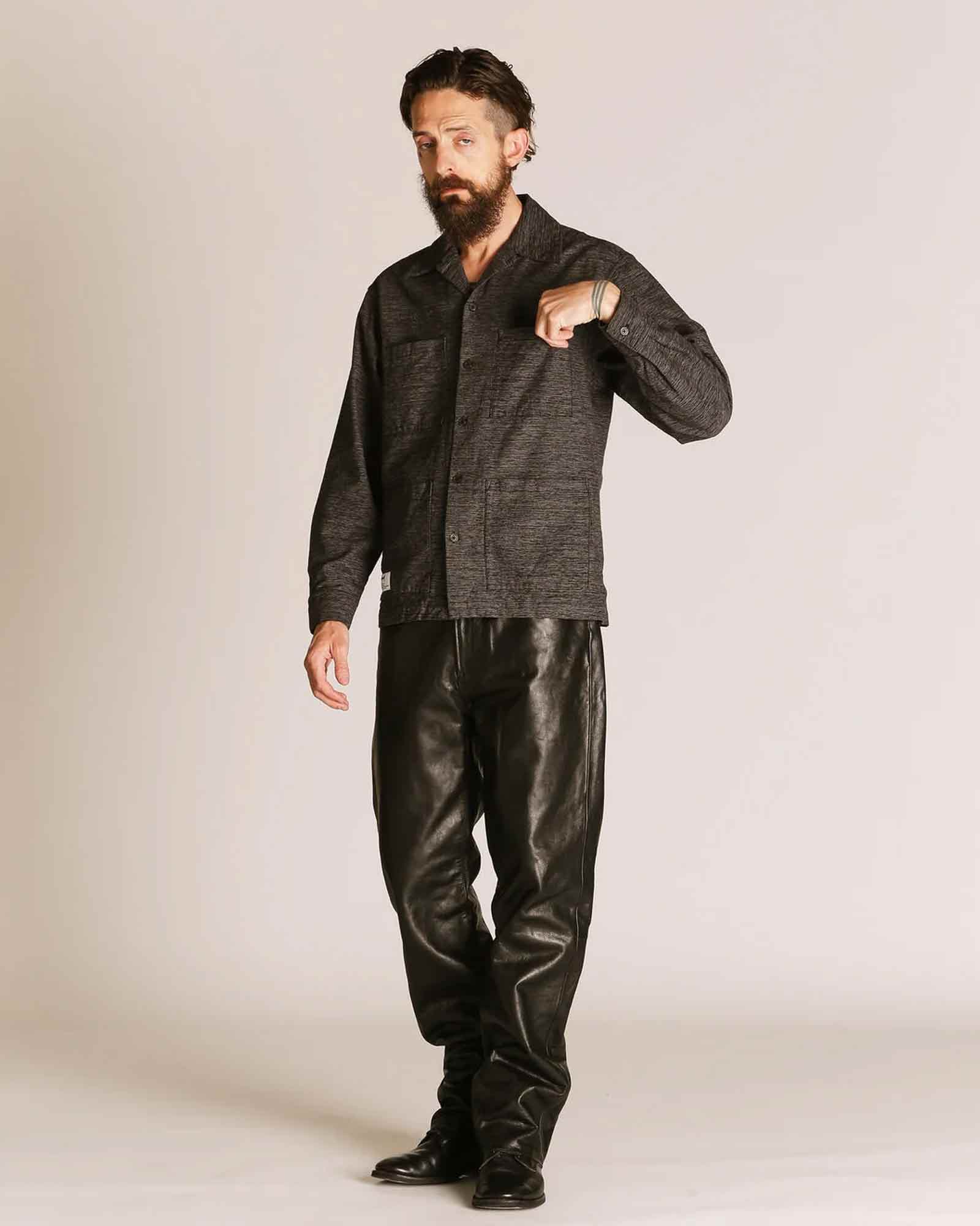 Schott・ショット - その他パンツ LOT.025 LEATHER PANTS / BLACK