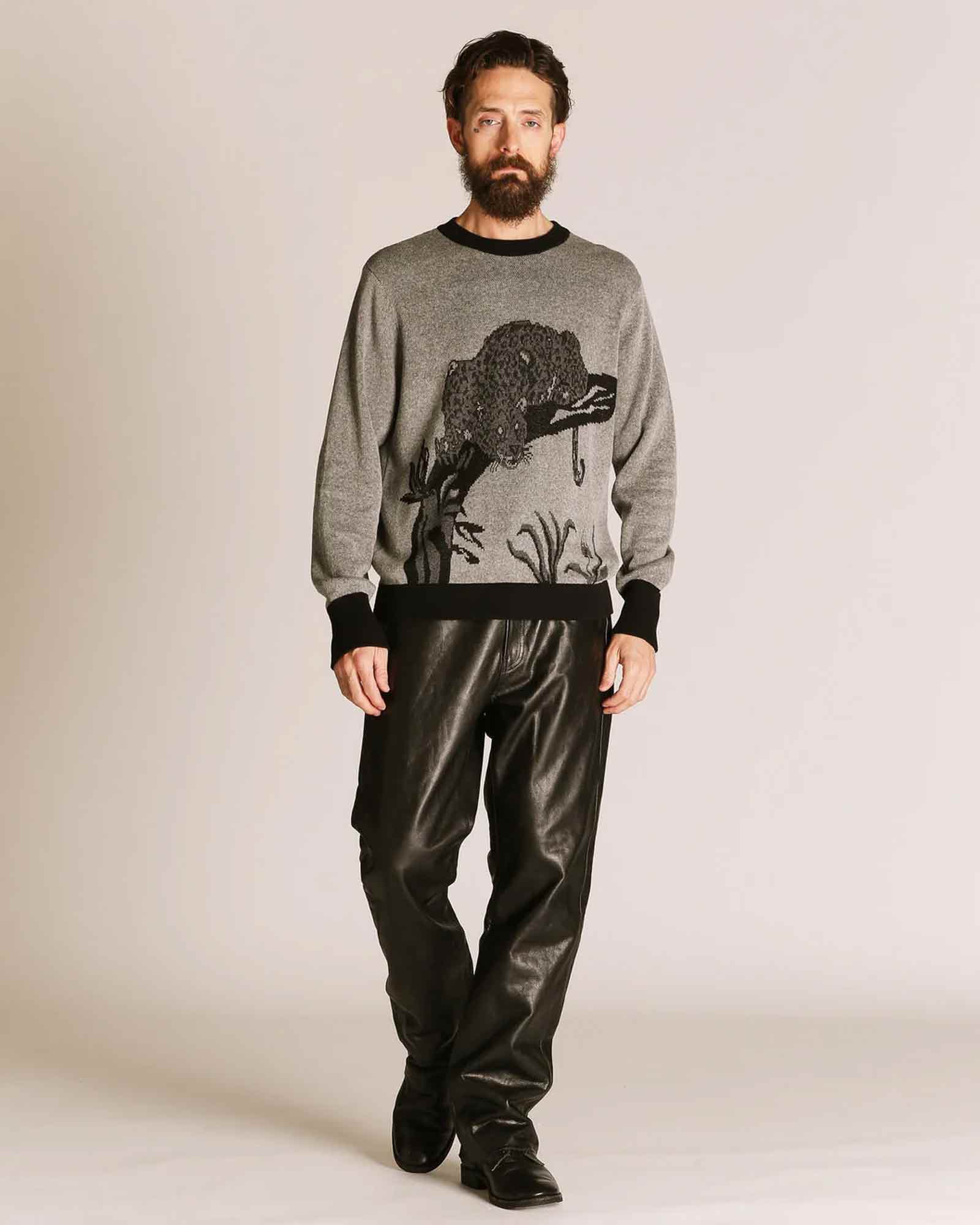Schott・ショット - その他パンツ LOT.025 LEATHER PANTS / BLACK