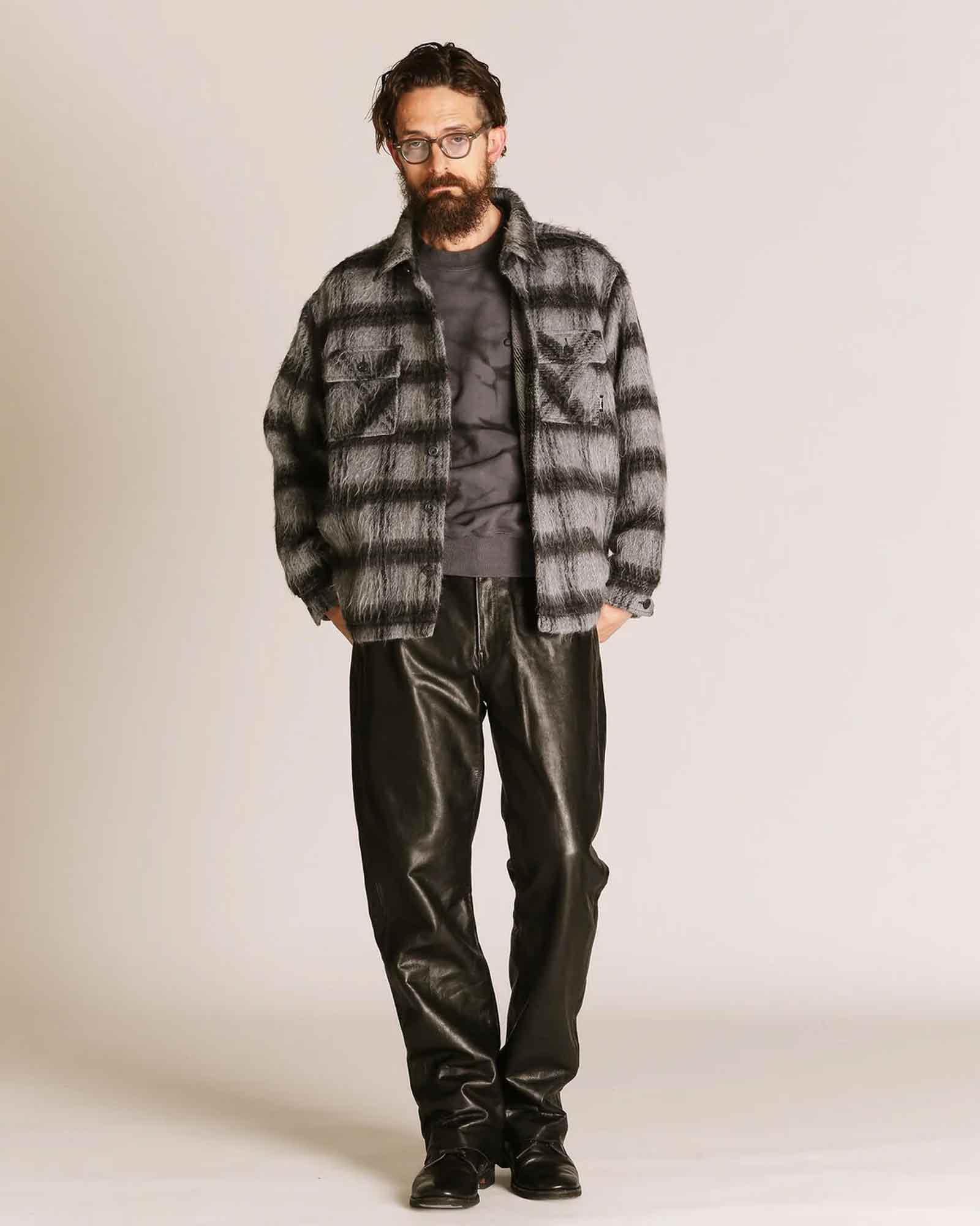 Schott・ショット - その他パンツ LOT.025 LEATHER PANTS / BLACK