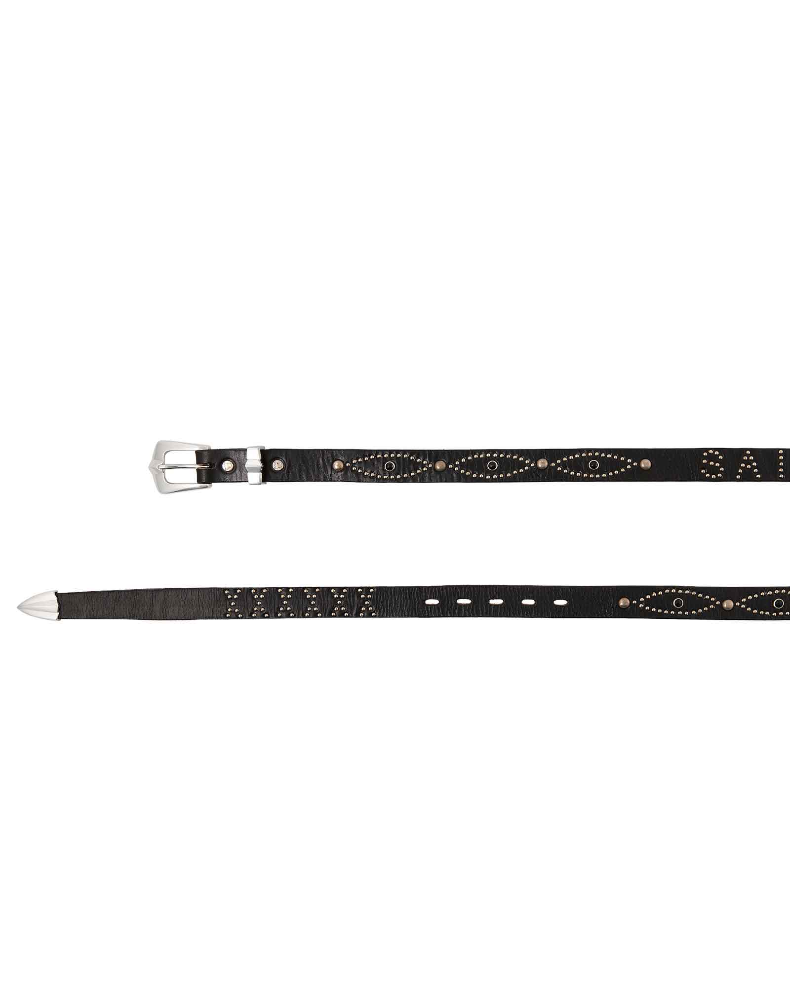 ©SAINT M××××××・セントマイケル - ベルト HTC_BELT NARROW / BLACK