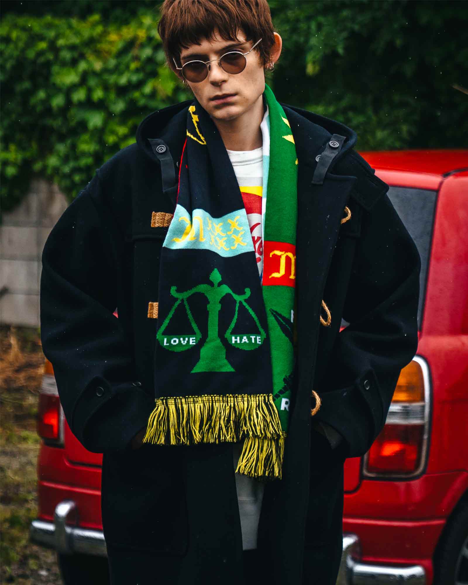 ©SAINT M××××××・セントマイケル - マフラー・スカーフ SCARF/BABY MICHAEL / MULTI