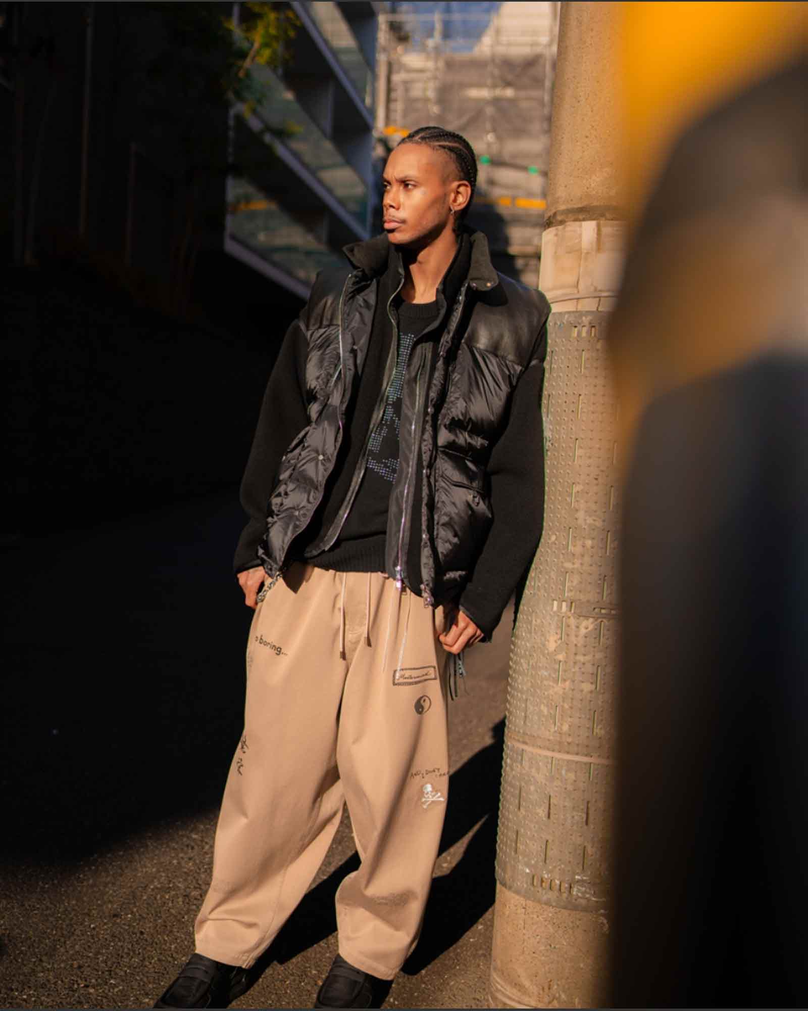 mastermind・マスターマインド - ベスト DOWN VEST / BLACK