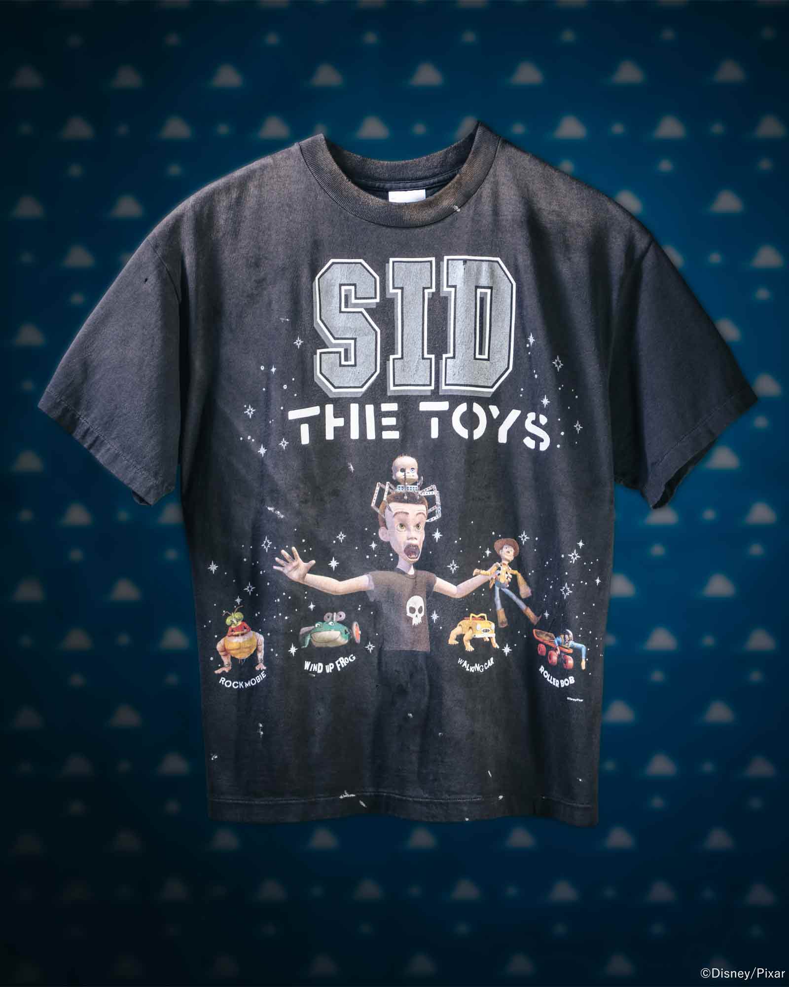 ©SAINT M××××××・圣迈克尔 -  PIXAR_SS T-SHIRT/SID / BLACK