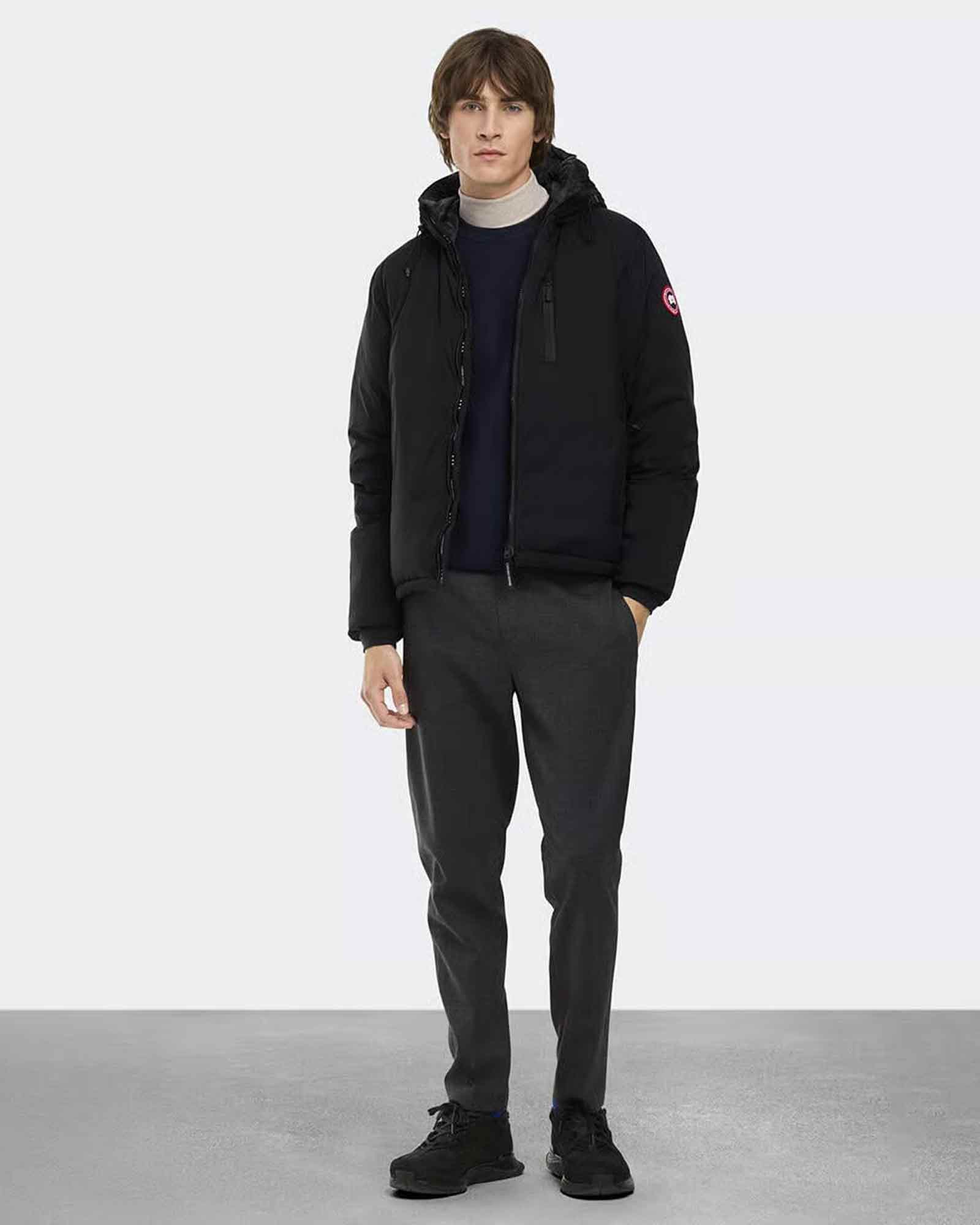 CANADA GOOSE・カナダグース - ダウンジャケット LODGE HOODIE / BLACK