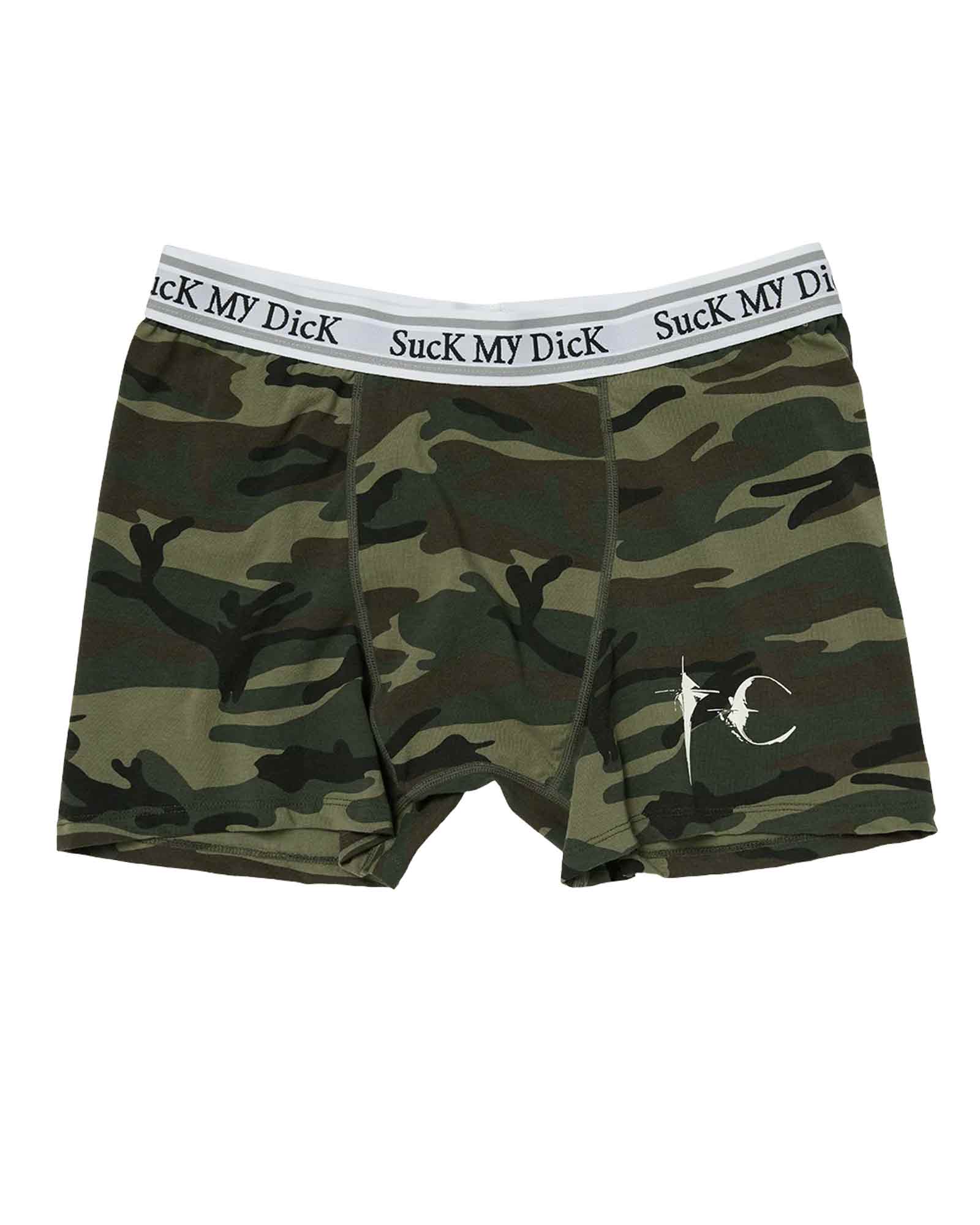 THUG CLUB・sag club -  CAMO GLOW IN THE DARK SMD BOXERS / CAMO