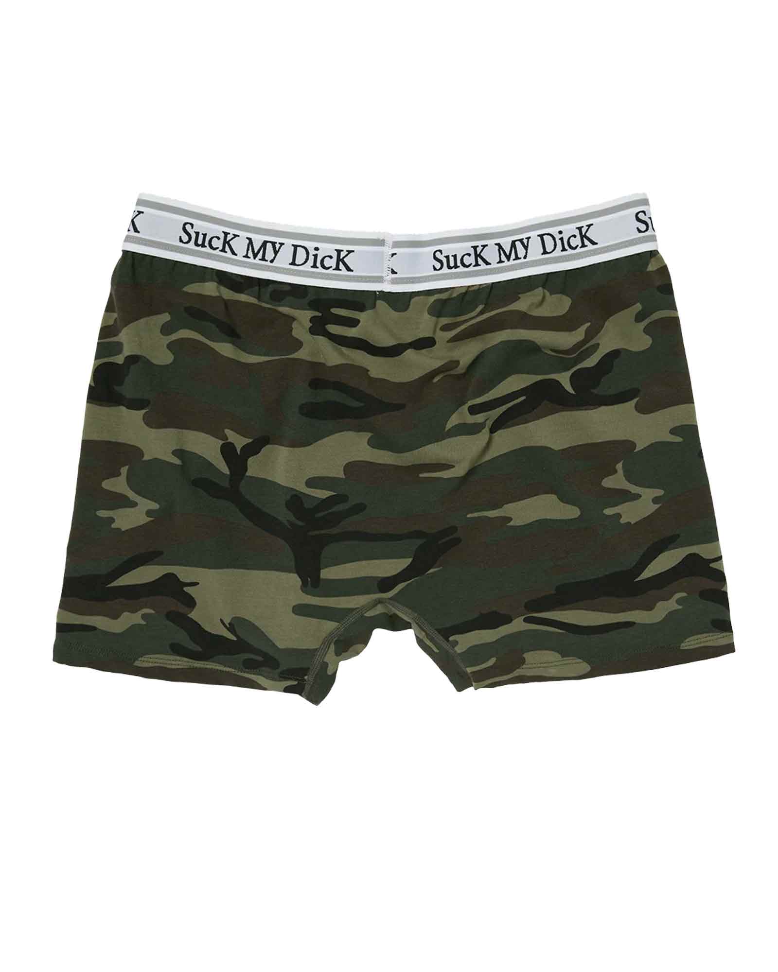 THUG CLUB・sag club -  CAMO GLOW IN THE DARK SMD BOXERS / CAMO
