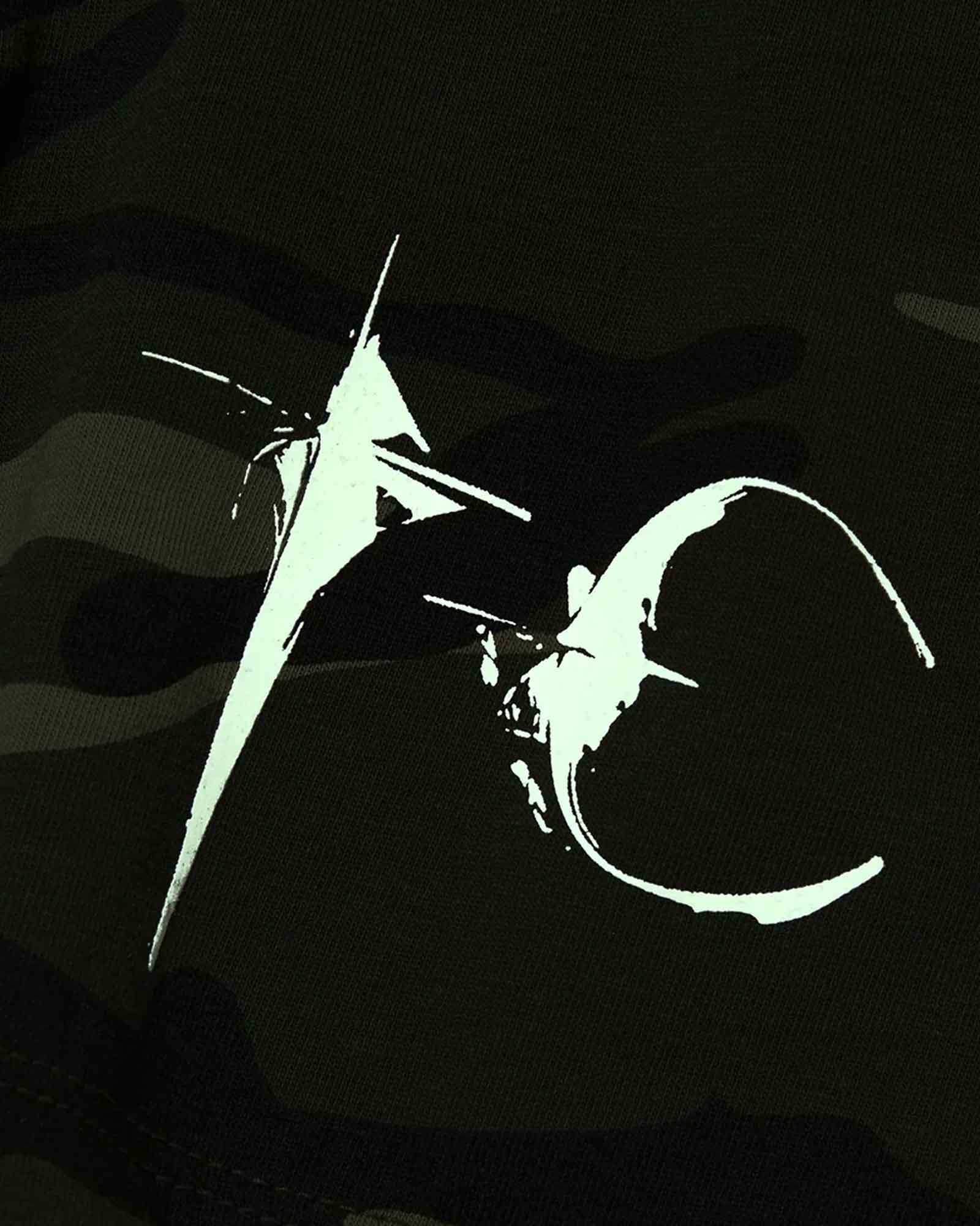 THUG CLUB・sag club -  CAMO GLOW IN THE DARK SMD BOXERS / CAMO