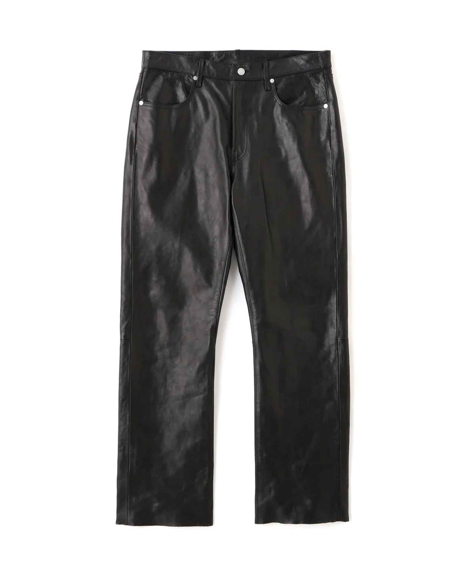 Schott・ショット - その他パンツ LOT.025 LEATHER PANTS / BLACK
