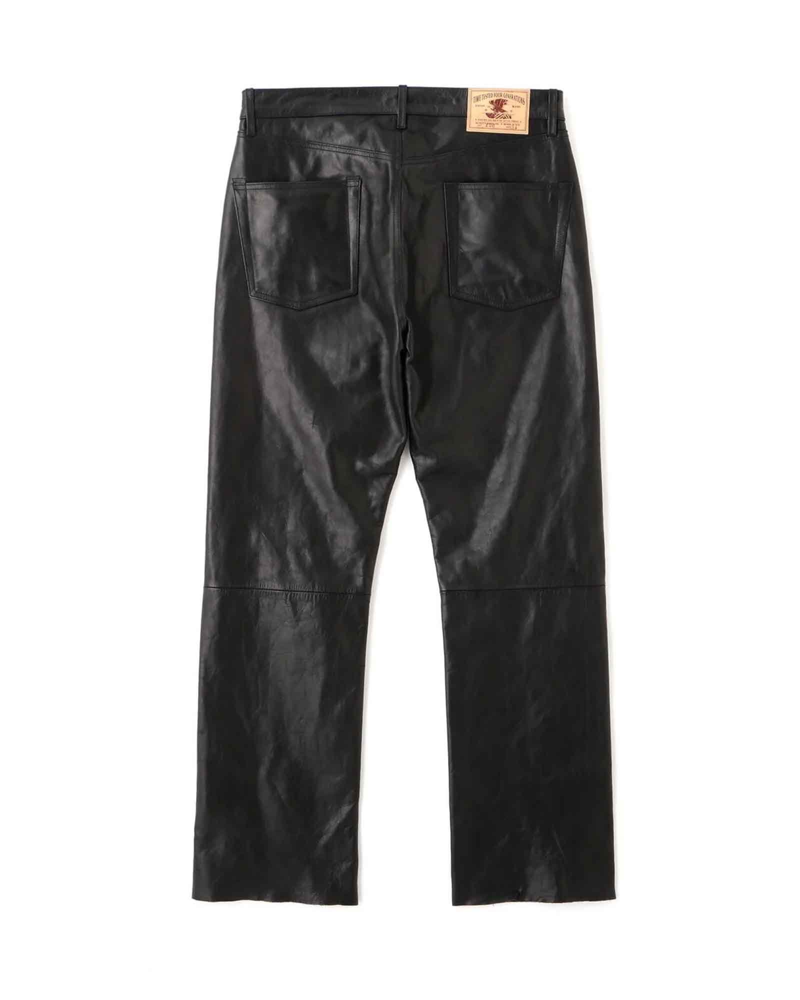 Schott・ショット - その他パンツ LOT.025 LEATHER PANTS / BLACK