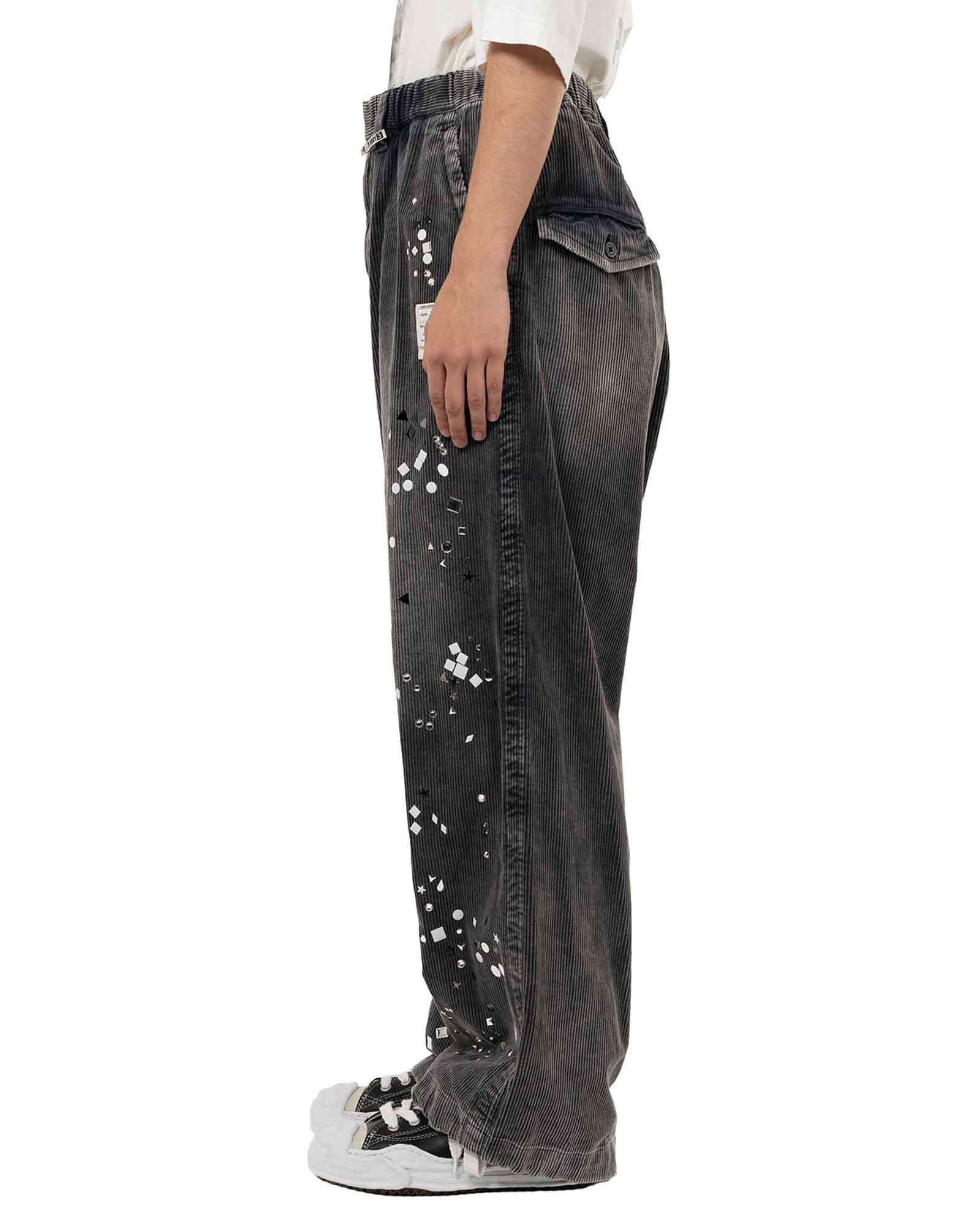 MIHARA YASUHIRO・Yasuhiro Mihara -  CORDUROY TROUSERS / BLACK