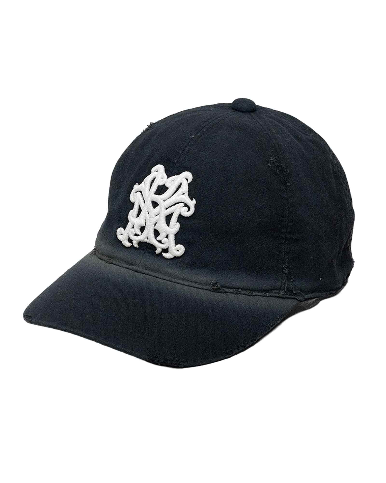KAMIYA・カミヤ - キャップ CA4LA × KAMIYA DISTRESSED “KMY” CAP / BLACK