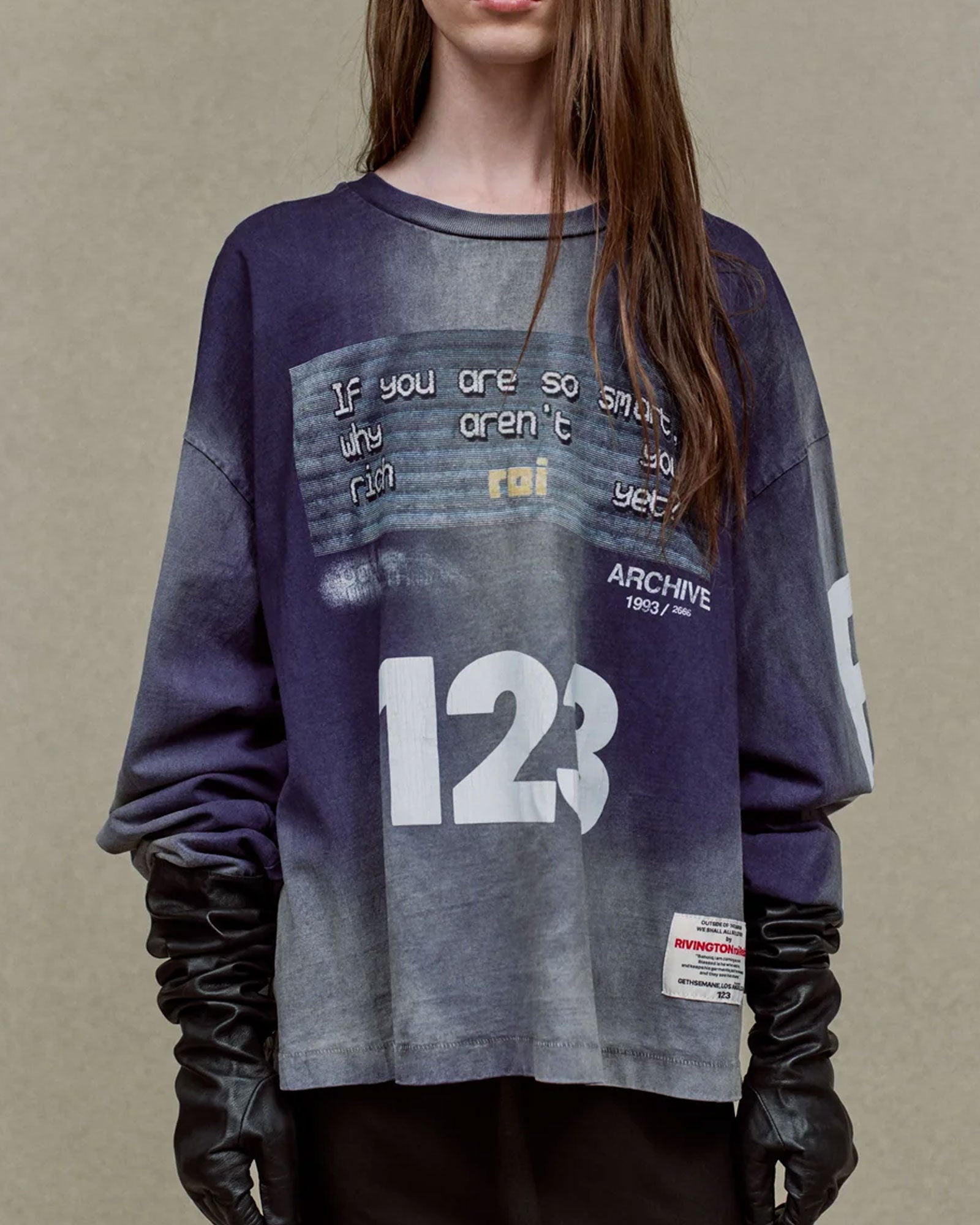 RICH CVA LS / FADED BLUE