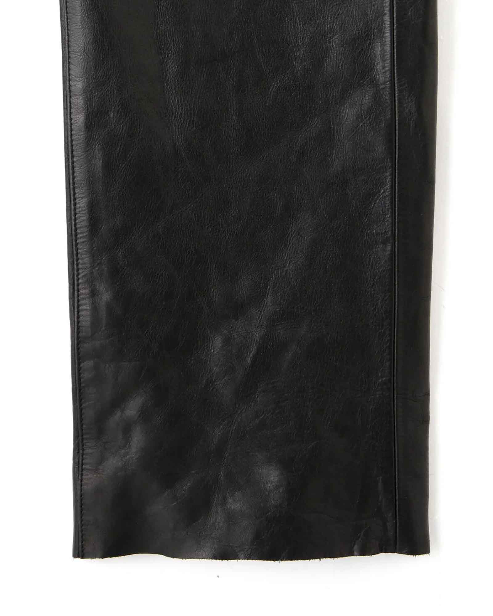 Schott・ショット - その他パンツ LOT.025 LEATHER PANTS / BLACK