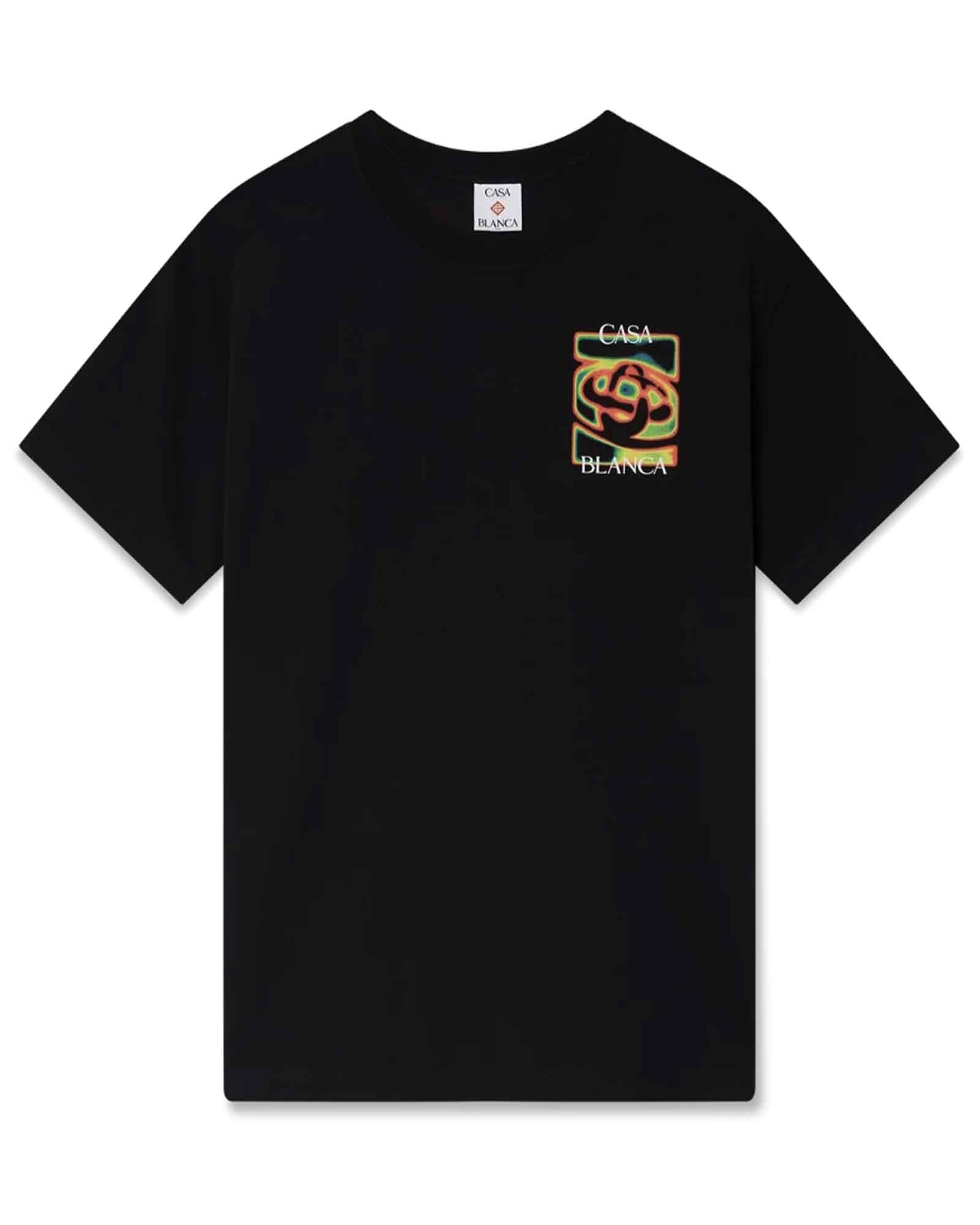 HEAT MAP CLASSIC T-SHIRT / BLACK