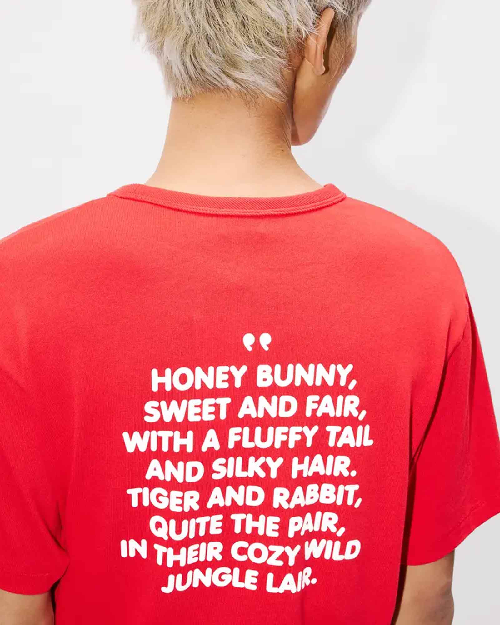 KENZO・Kenzo -  KENZO CARTOON CLASSIC T-SHIRT / CHERRY