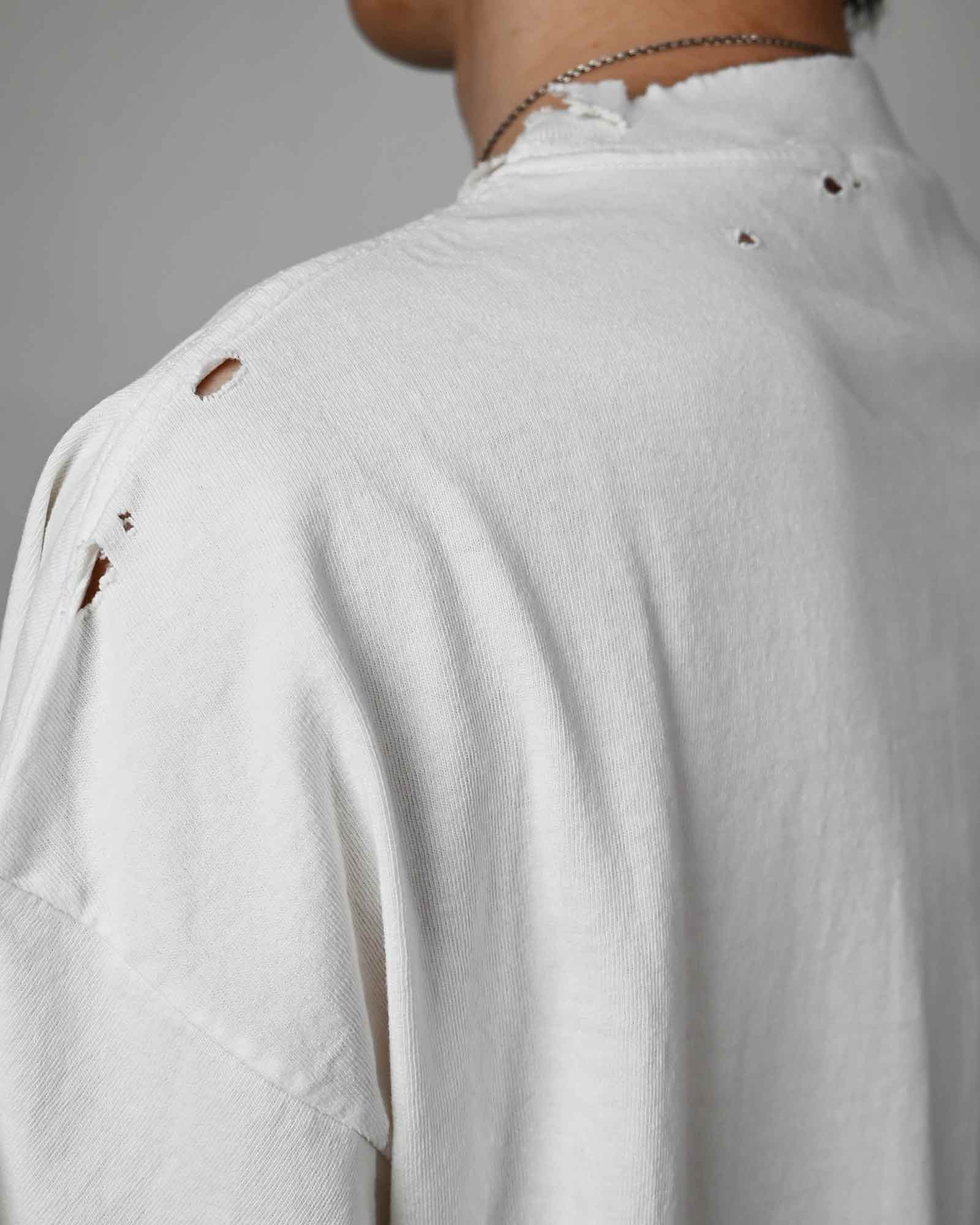 ©SAINT M××××××・圣迈克尔 -  SS TEE / LOVE / WHITE