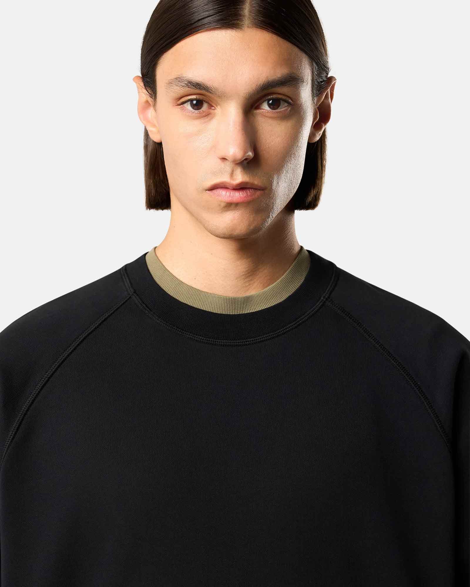 STONE ISLAND・ストーンアイランド - スウェット "SWEATSHIRT 26AW-6100008" / BLACK
