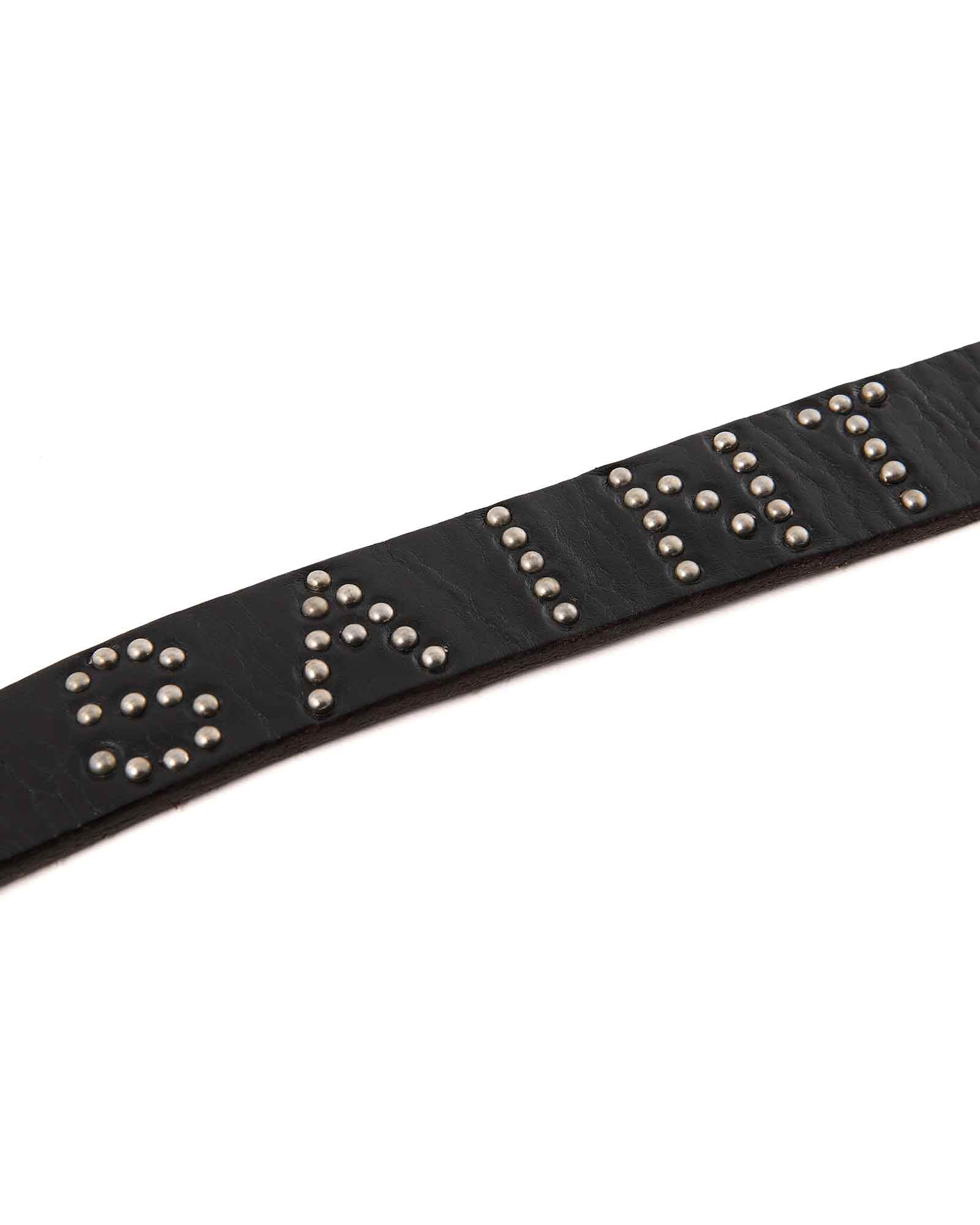 ©SAINT M××××××・セントマイケル - ベルト HTC_BELT NARROW / BLACK
