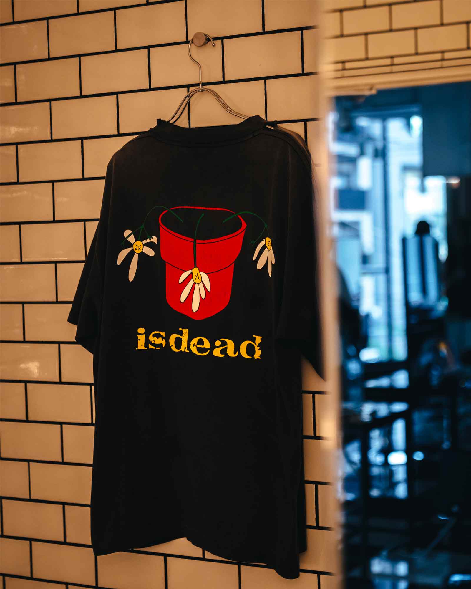 ©SAINT M××××××・セントマイケル - Tシャツ・カットソー DLS_SS TEE/DE LA SOUL / BLACK