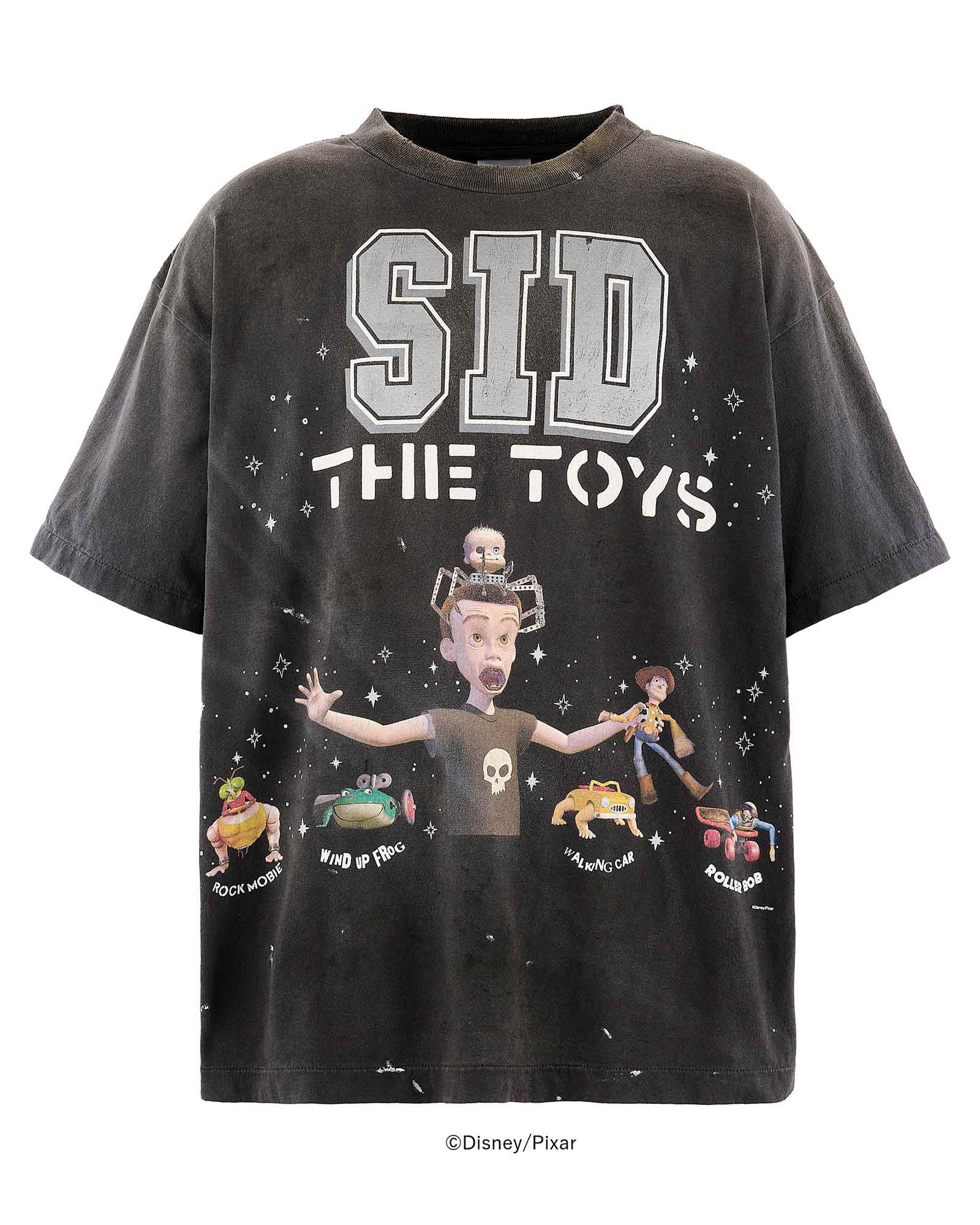 ©SAINT M××××××・圣迈克尔 -  PIXAR_SS T-SHIRT/SID / BLACK