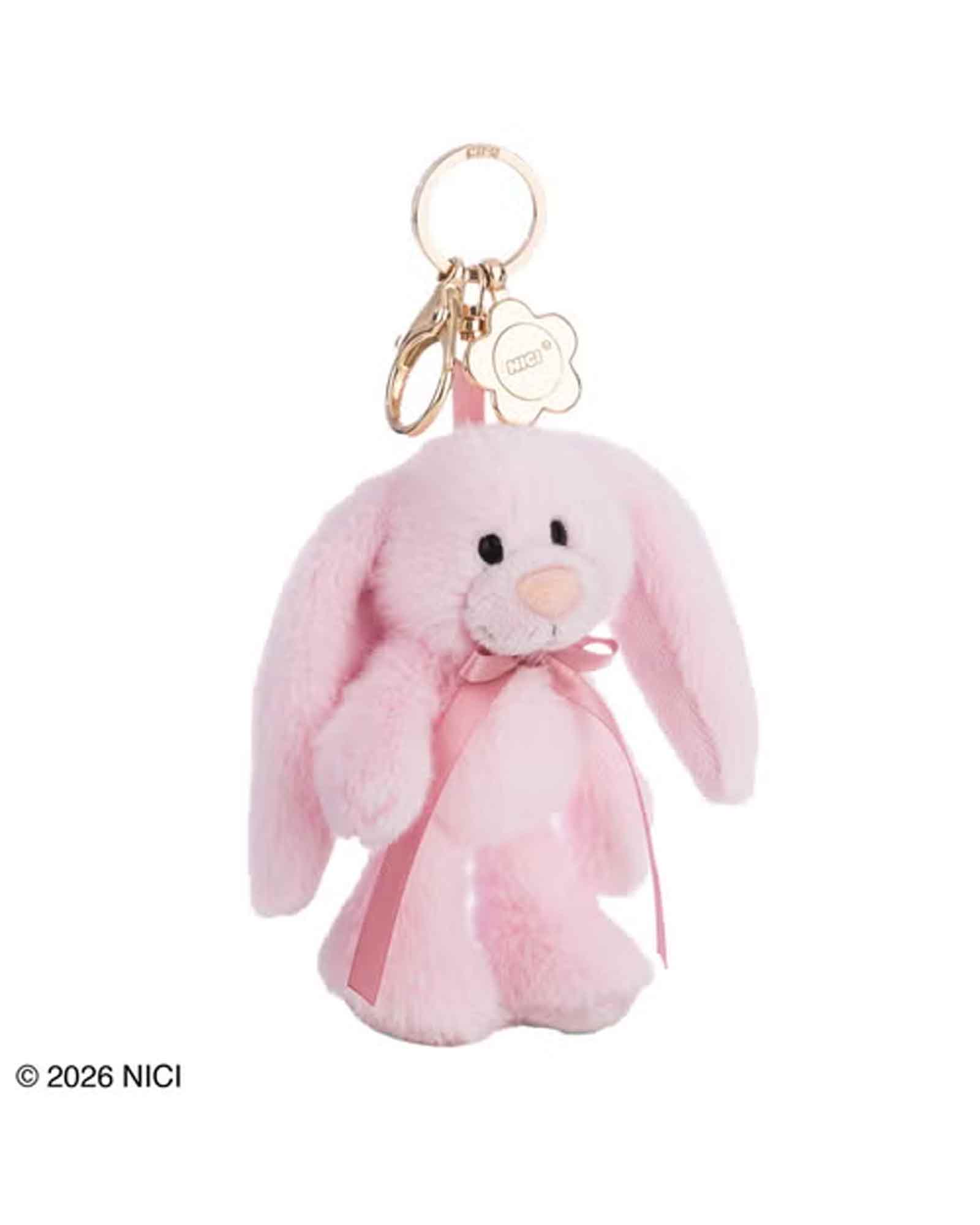 NICI・ニキ - グッズ BB ベアフレンズ 26 バニーピンク 13cm ヘッダーカード / MULTI