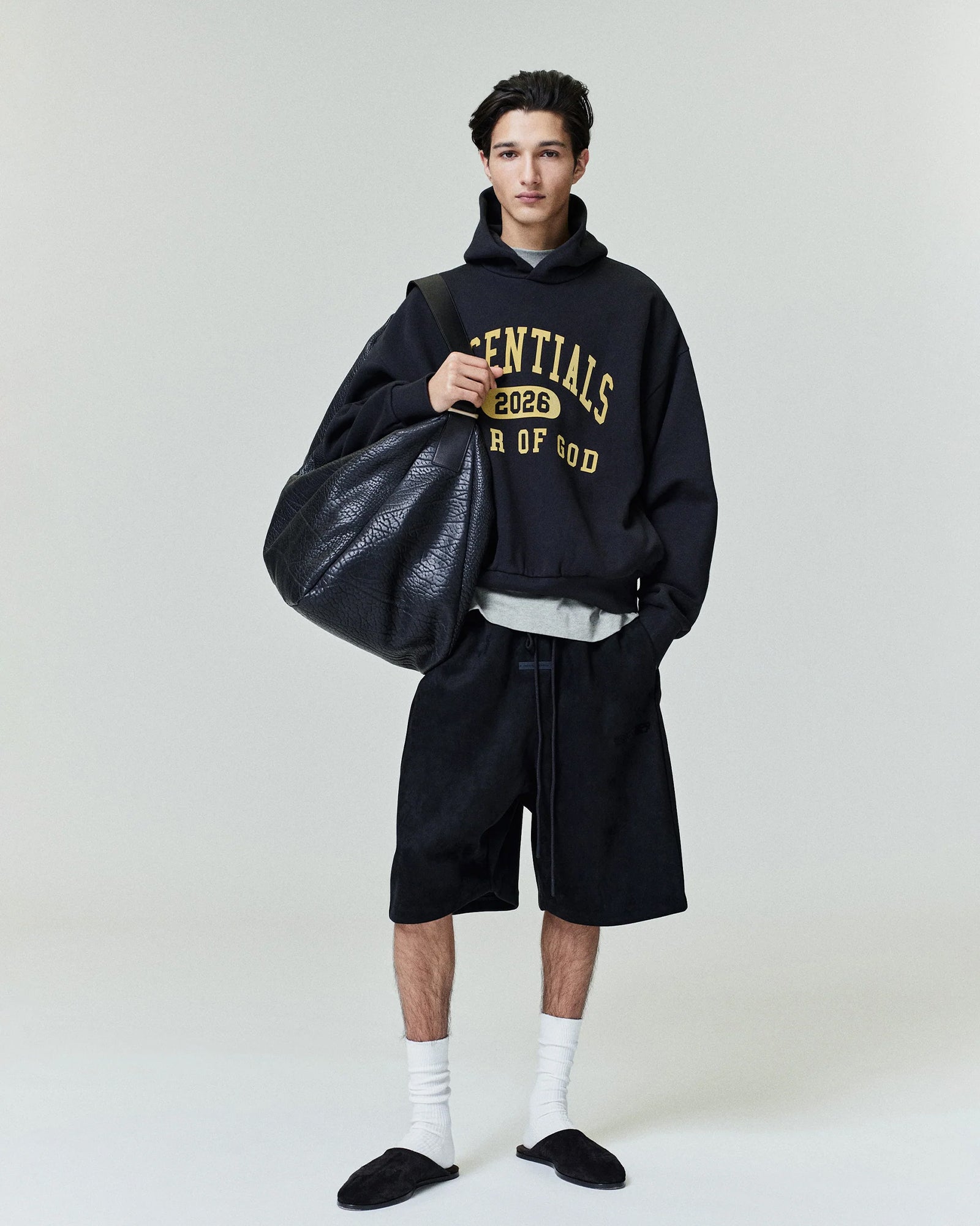 ESSENTIALS・エッセンシャルズ - パーカー・フーディ CLASSIC HOODIE / BLACK